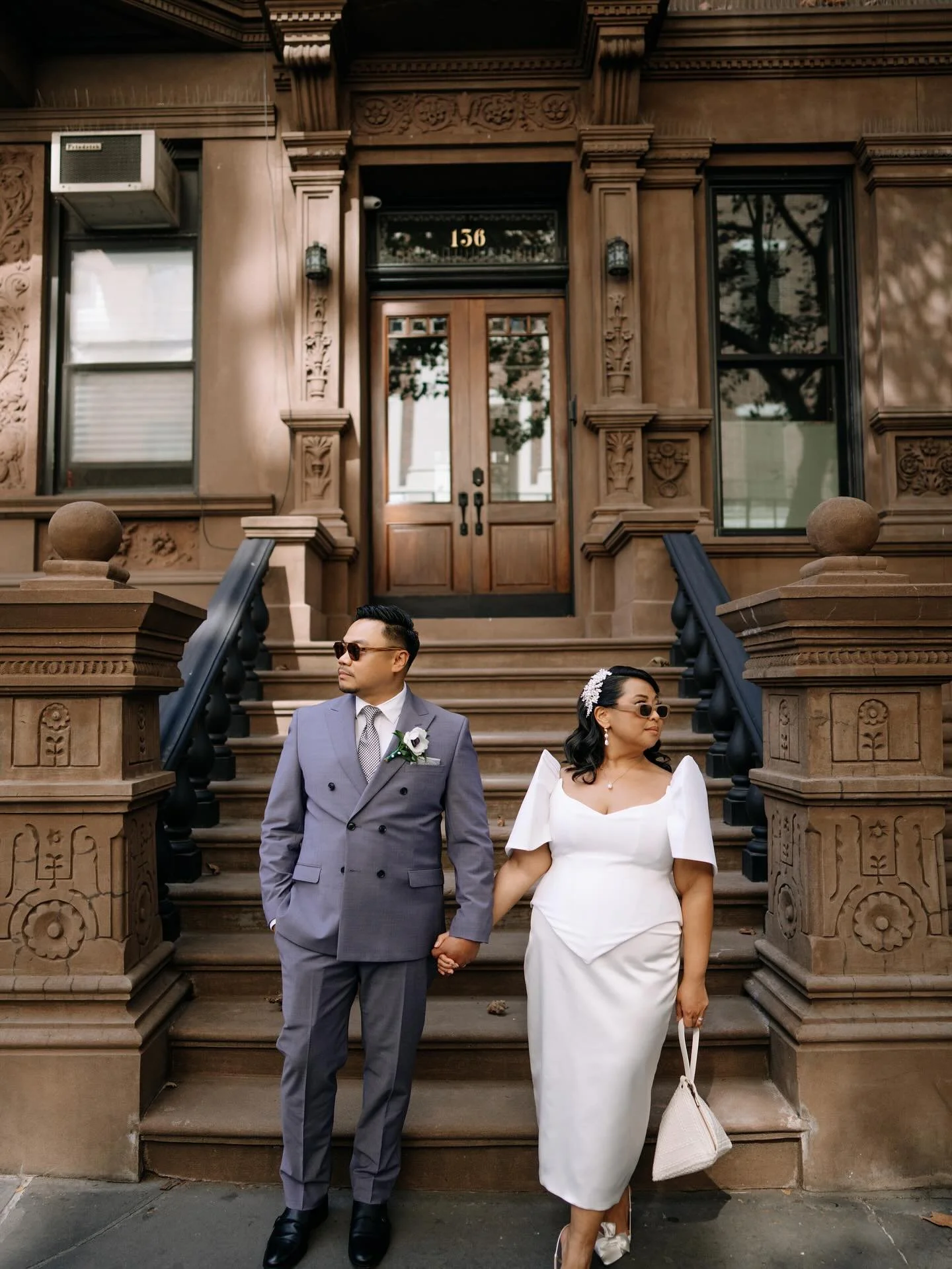 Real bride, Katrina, in the Divina Corset and Isa Satin Skirt. Katrina and her husband recently tied the knot in Central Park in NYC, in a gorgeous and intimate ceremony. 

I met Katrina about a month out from her ceremony, and I was so honored that 