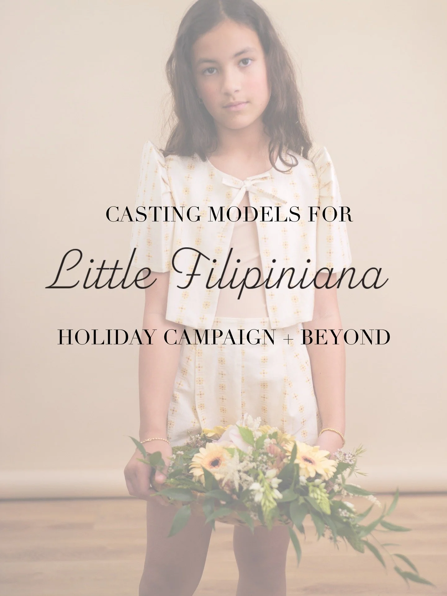 Already planning ahead! I am looking for models to fill my future campaigns. Please send an email to eleonore@shoplaunion.com with all the info requested. Instagram DMs will not be responded to, it's just too messy in there! If selected you will be g