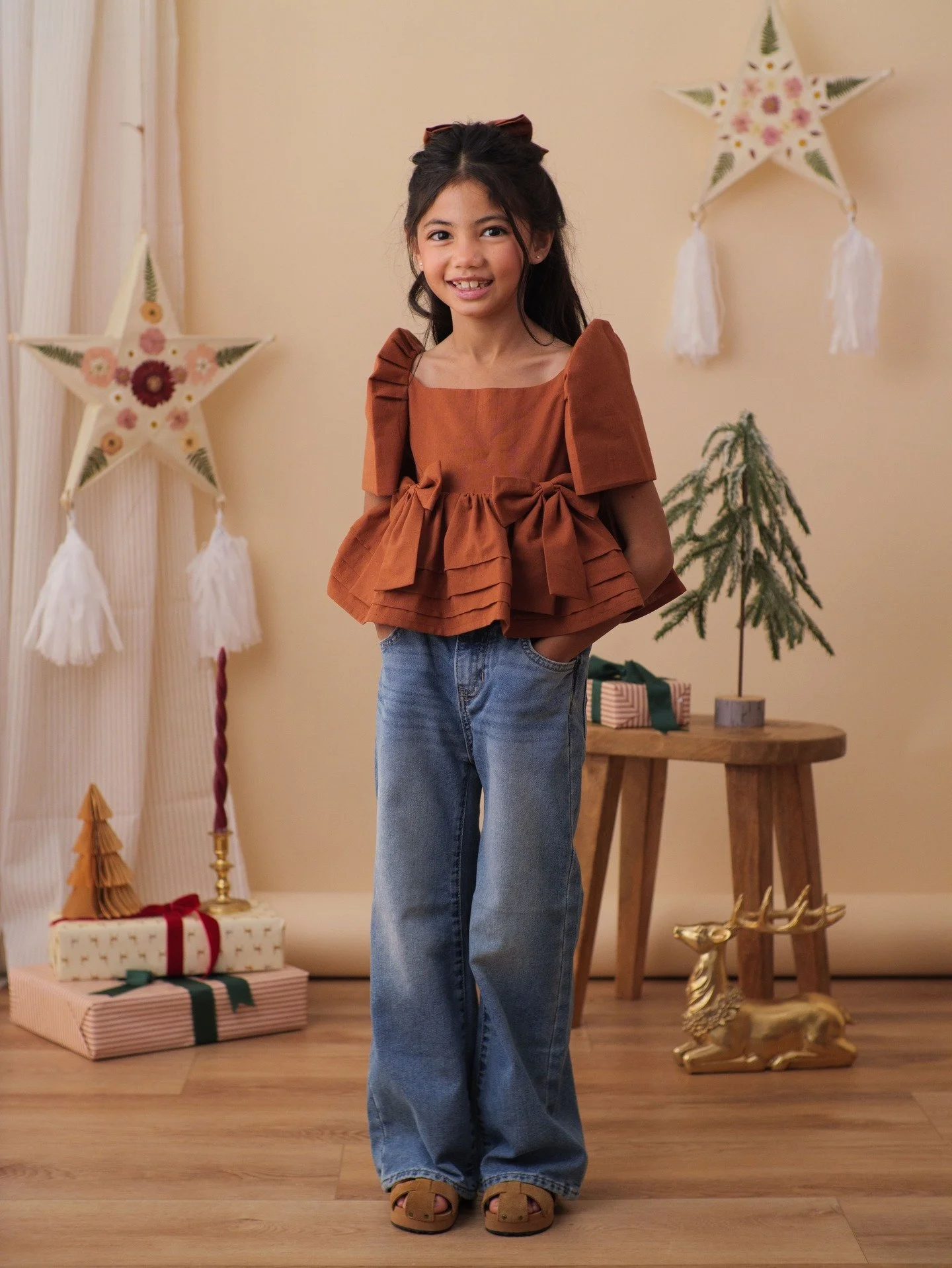 Little Filipiniana CHRISTMAS 2025 &amp; OCCASION WEAR 2026. Dropping in the shop tomorrow!

#modernfilipiniana 
#christmas 

www.shoplaunion.com

HMUA: @jerelynroxbeauty 
Custom Paroles: @shopeuflora 
Photo: @frankideas.work 

@imshoheppy
@katrinatha