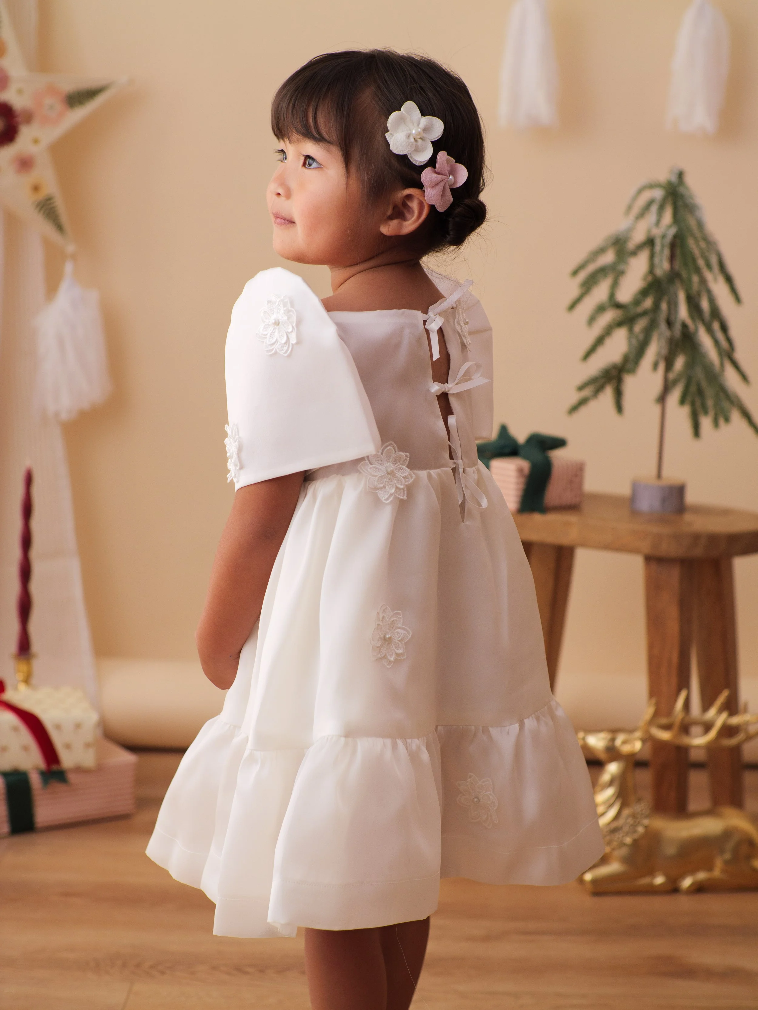 Lilia Terno in Silk Organza
