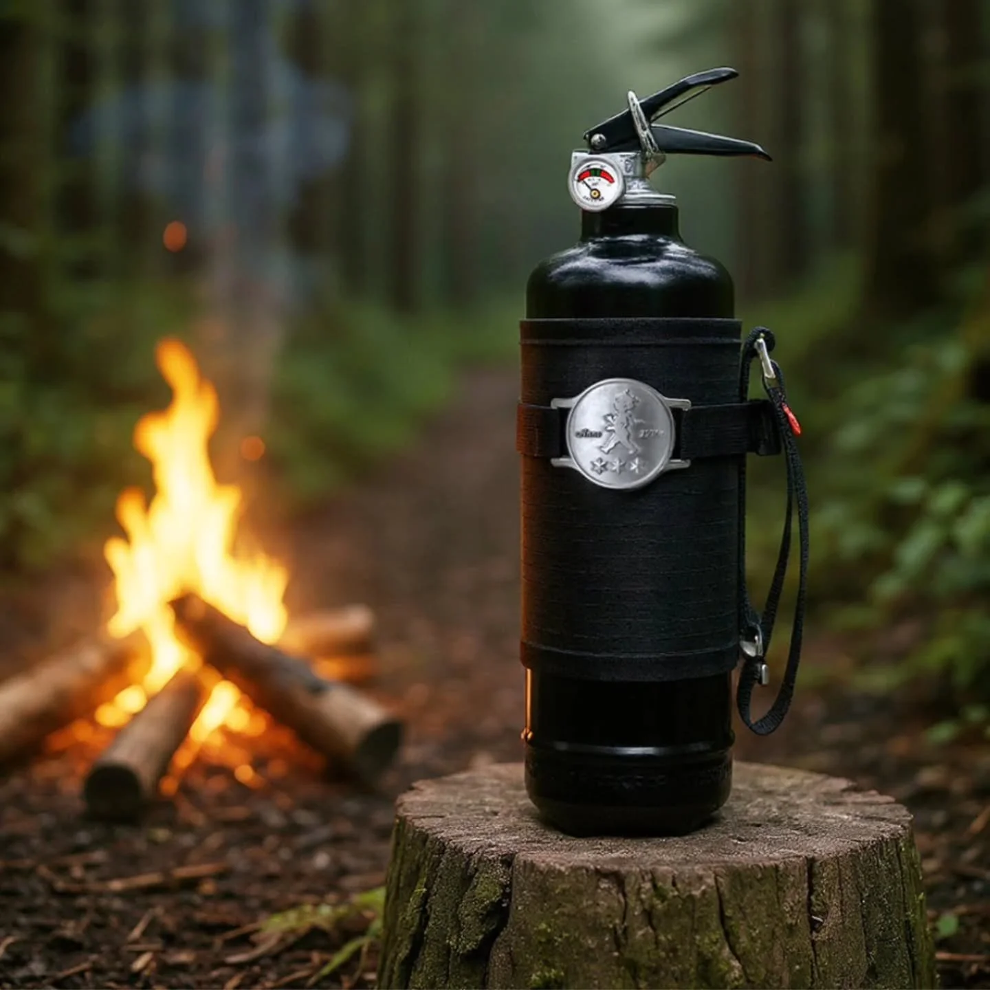 Liten att b&auml;ra, enkel att anv&auml;nda och alltid inom r&auml;ckh&aring;ll!

Passar lika bra inomhus som utomhus. Perfekt f&ouml;r grillning, camping, bil och b&aring;t. Brandsl&auml;ckaren inneh&aring;ller ett h&ouml;geffektivt ABC-pulver som b