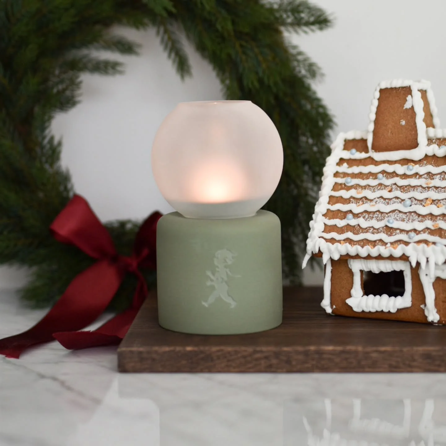 Ljuslykta Glob 🖤 En mysig ljusk&auml;lla 🌲