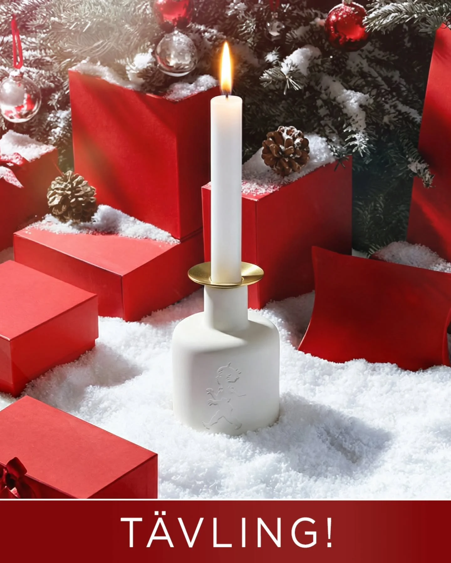 ANDRA ADVENTST&Auml;VLING 🌲🕯🕯
I lucka nummer 2 hittar vi en keramikljusstake 🕯🖤
3 vinnare dras som f&aring;r v&auml;lja valfri f&auml;rg. 

P&aring; onsdag 10 december kl 20:00 avslutas t&auml;vlingen.

T&Auml;VLINGSREGLER 
☆ @f&ouml;lj @solstic