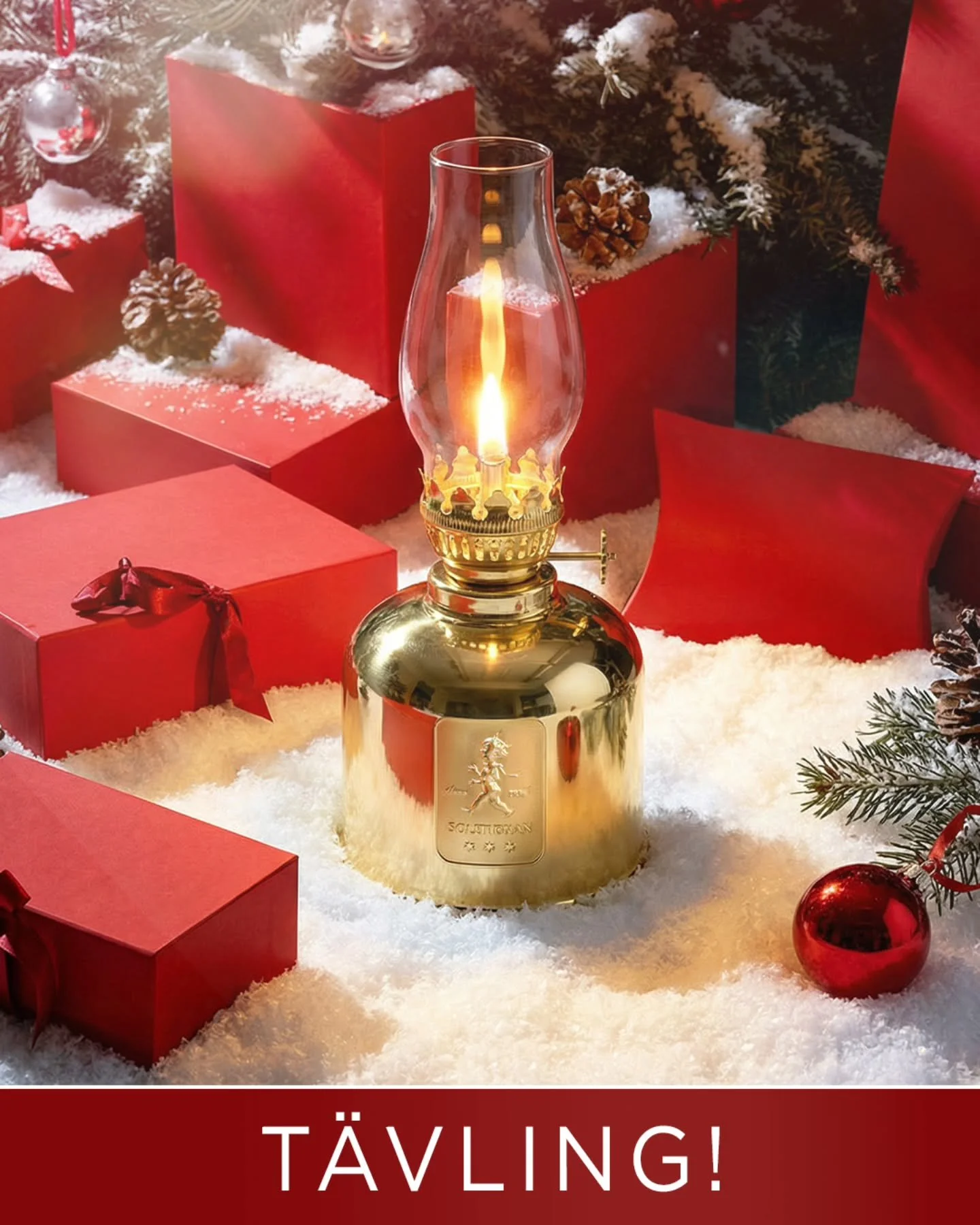 TREDJE ADVENTST&Auml;VLING 🕯🕯🕯🎅🌲

I den tredje luckan hittar vi en Fotogenlampa. 
Den 17e december kl 20:00 avslutas t&auml;vlingen. 
3 vinnare kommer dras😃⭐️

T&auml;vlingsregler
☆F&ouml;lj @solstickandesign
☆Gilla bilden 
☆Vilken &auml;r den 