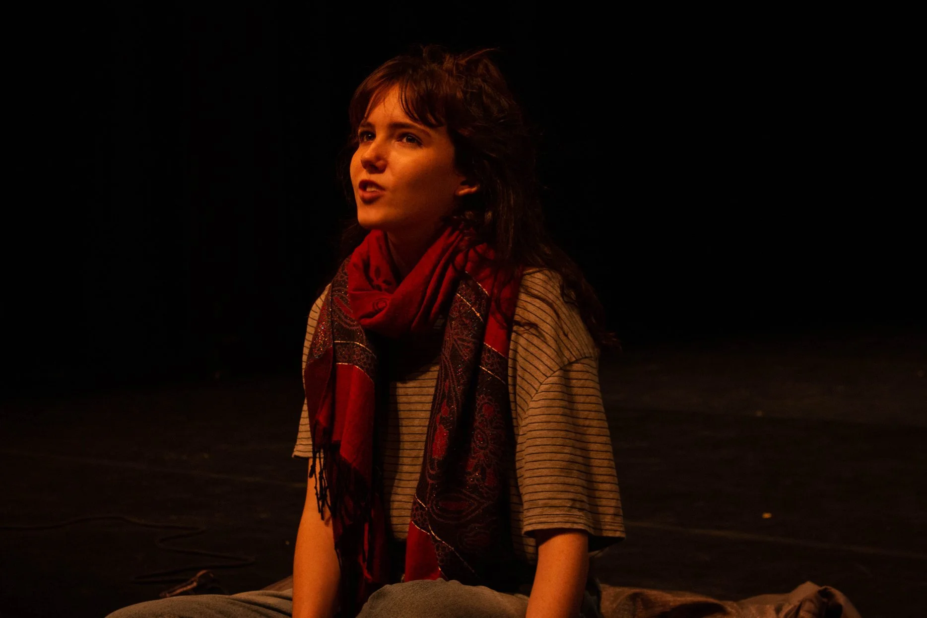 ‘Ten’ is a devised piece of theatre created by Alice in collaboration with James Northover. Ten explores childhood play, innocence and loneliness.
Photo by Leyla Özkan