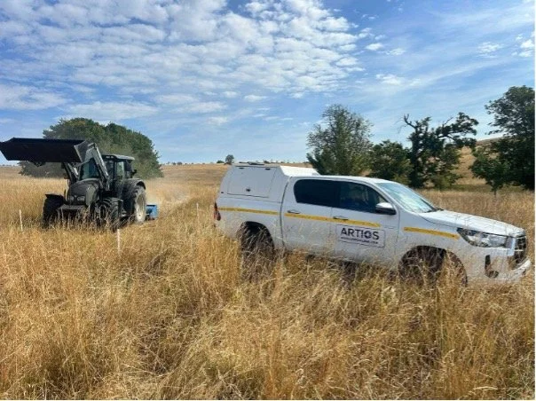 Integrated explosive ordnance clearance and wildfire management
