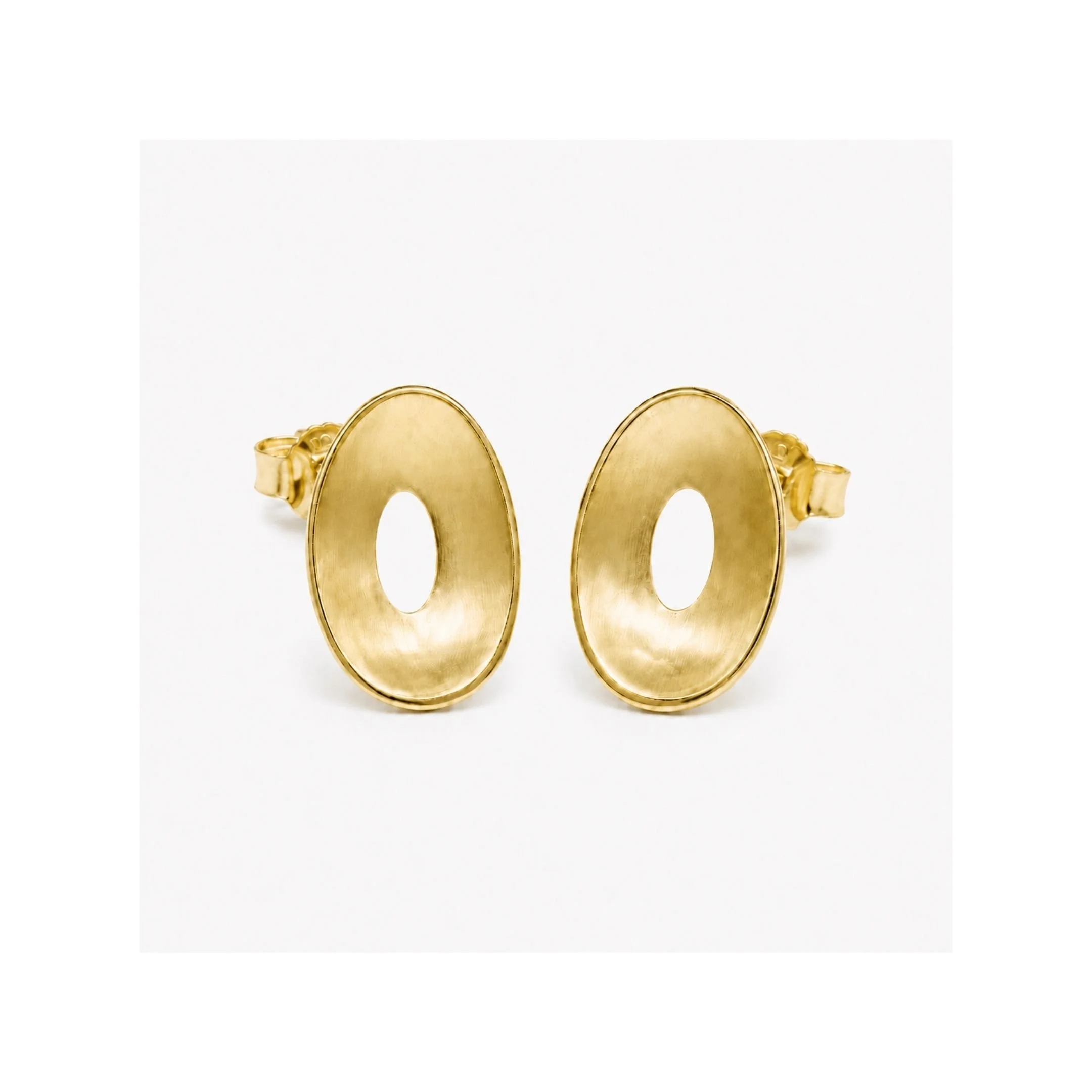 Floating Ovals First Bloom Stud Earrings