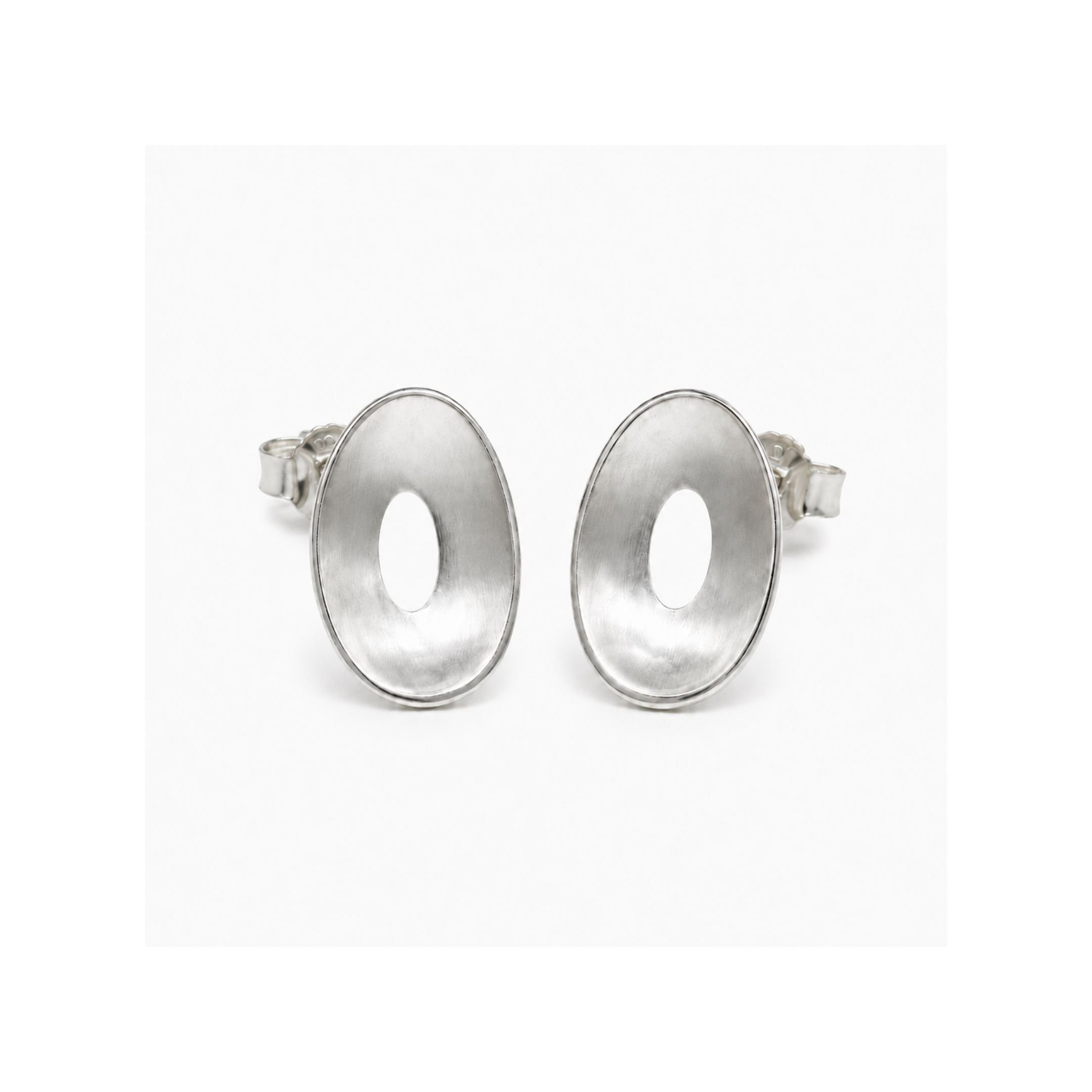 floating ovals first bloom sterling silver stud earrings front.jpg