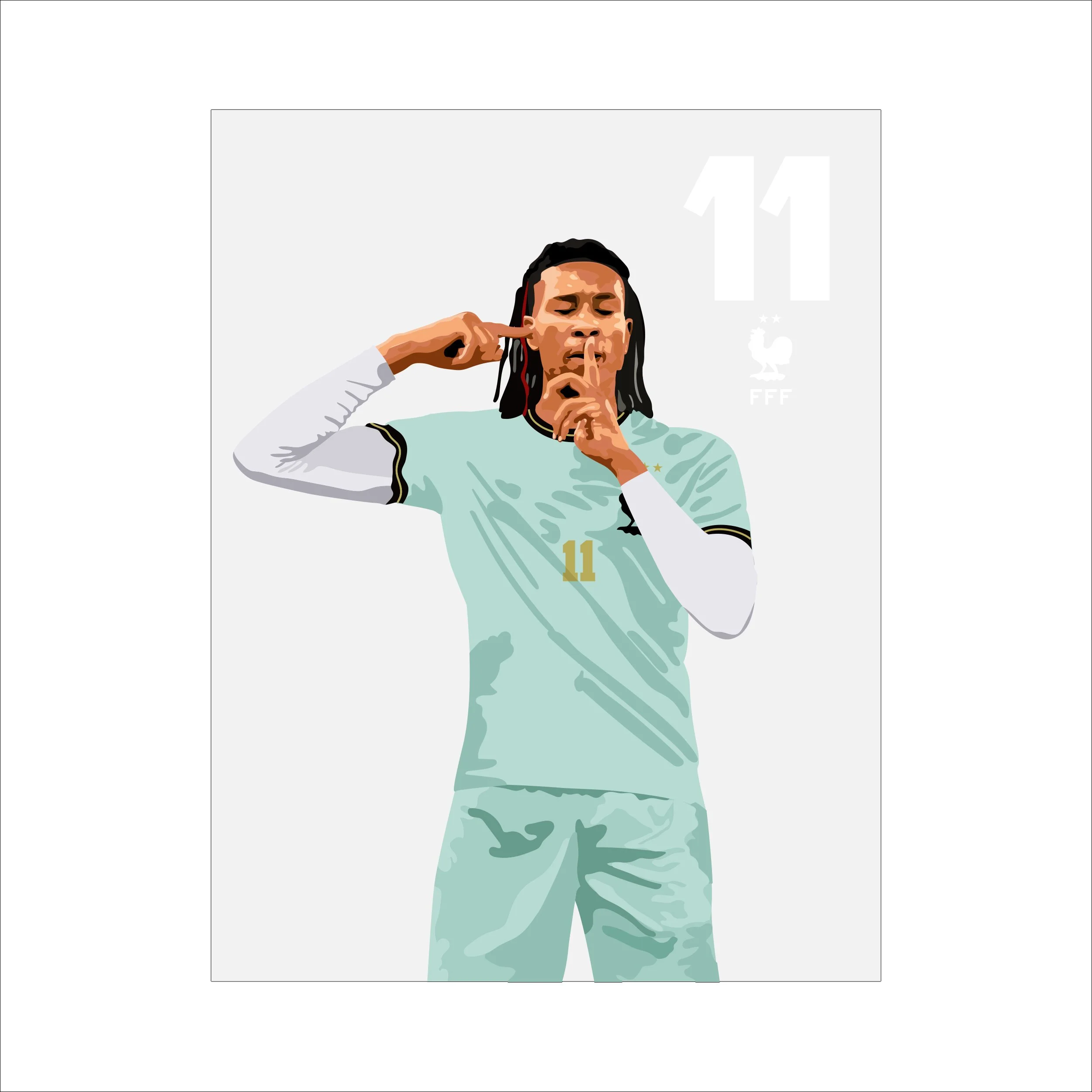 Olise, 26 National Team Kit