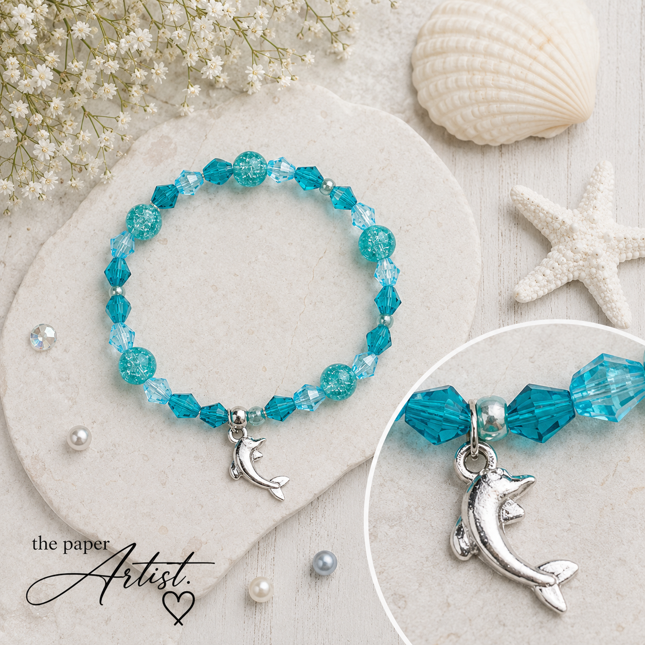 Ocean Bliss Beaded Bracelet
