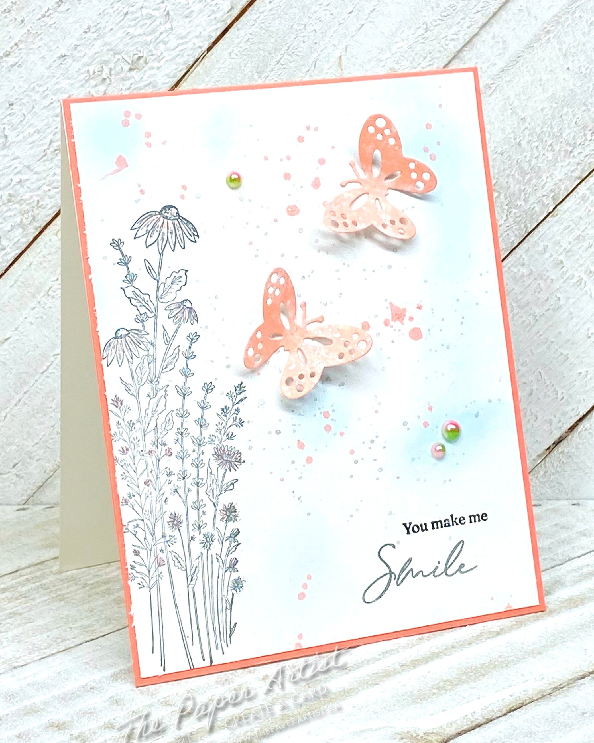 You Make Me Smile Greeting Card