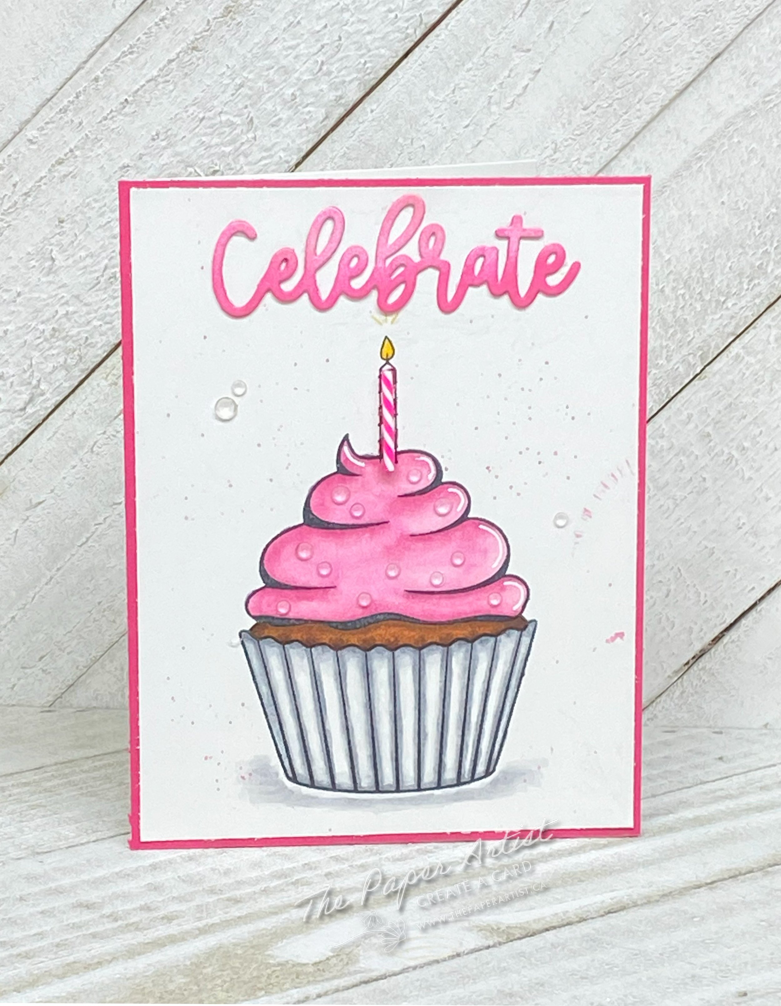 Celebration Cupcake - January Starts with a Bang!
