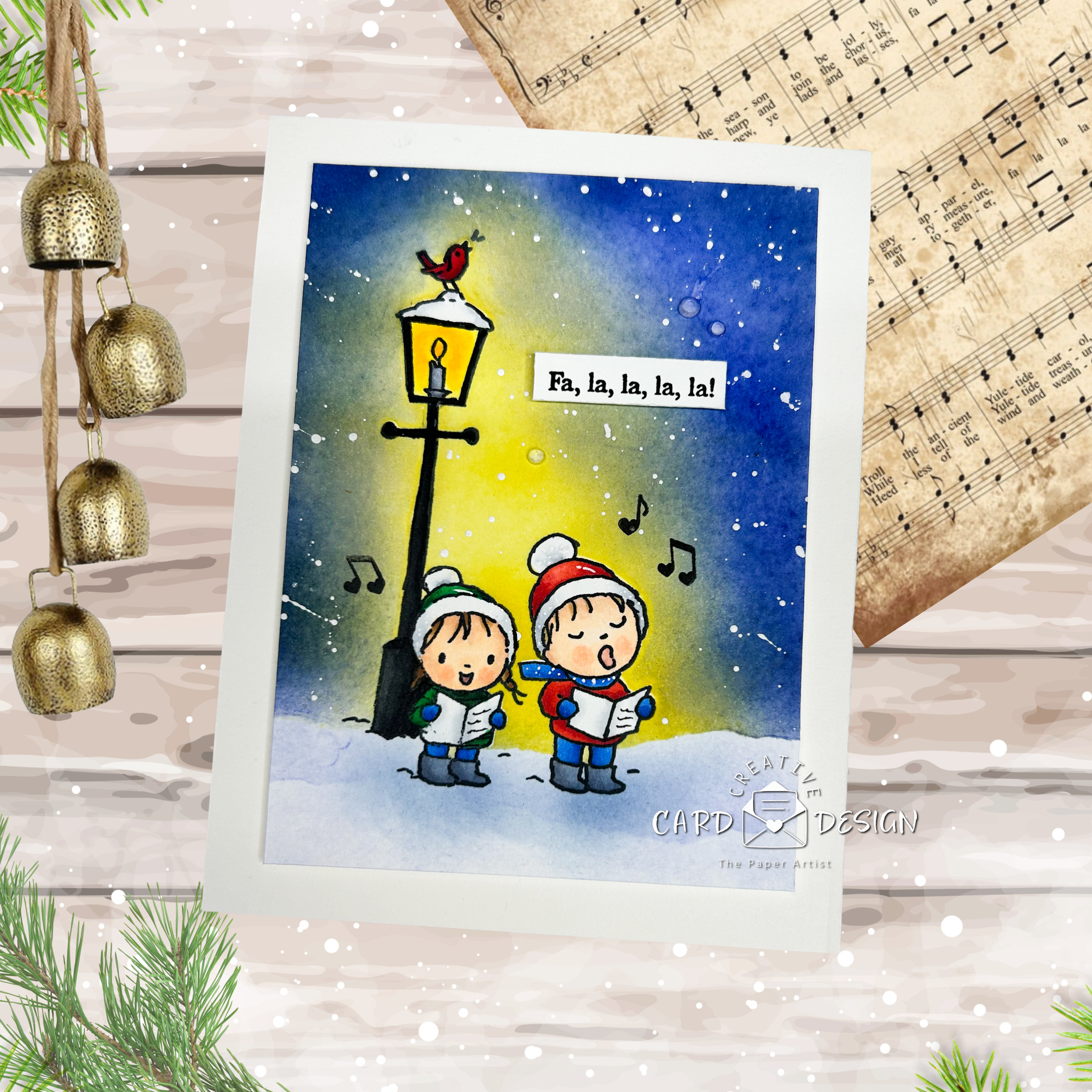 Fa-La-La —A Christmas Card Classic