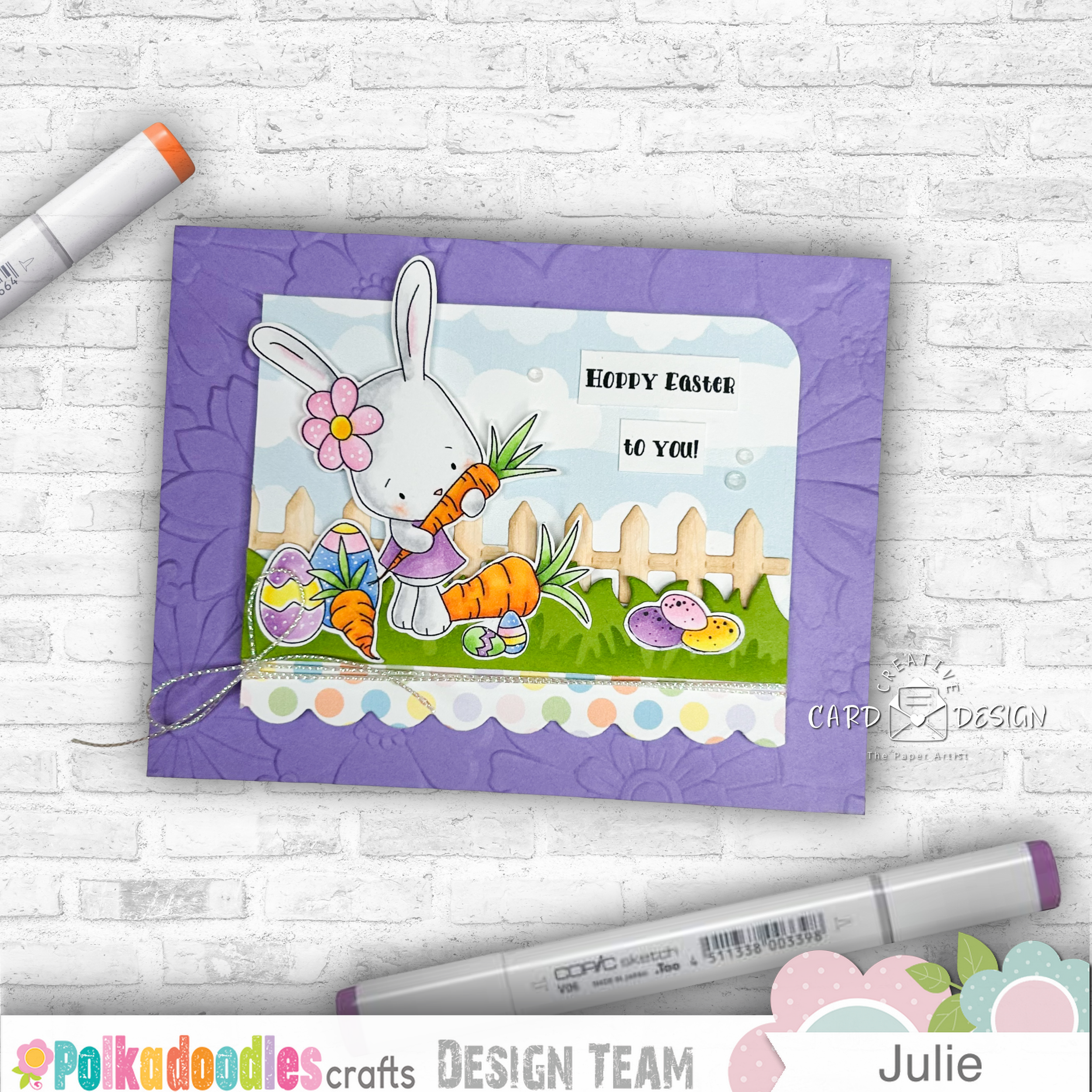 Some Bunny Ate the Carrots! – A Sweet &amp; Simple Easter Card