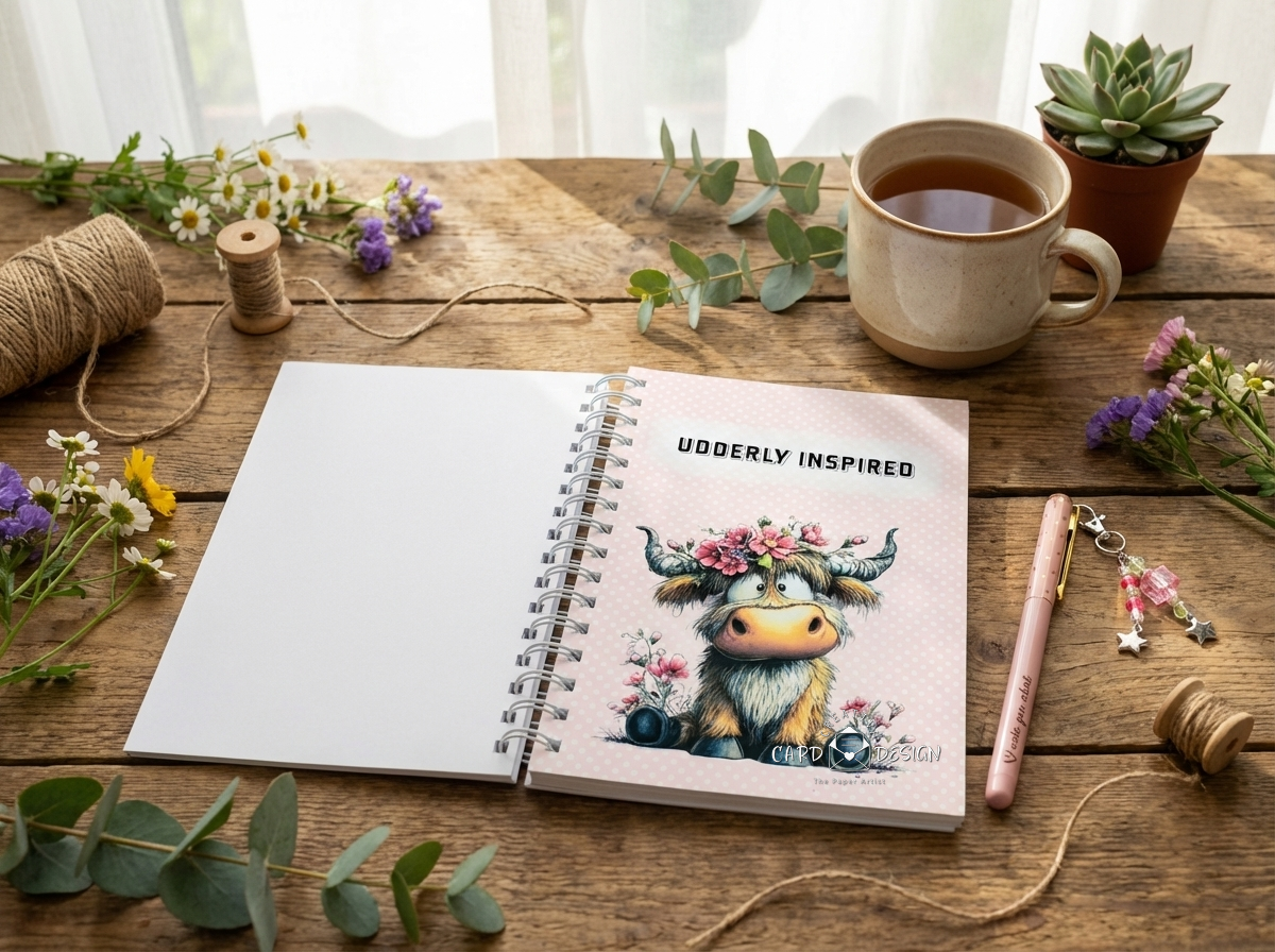 Udderly Inspired - Notebook Creation