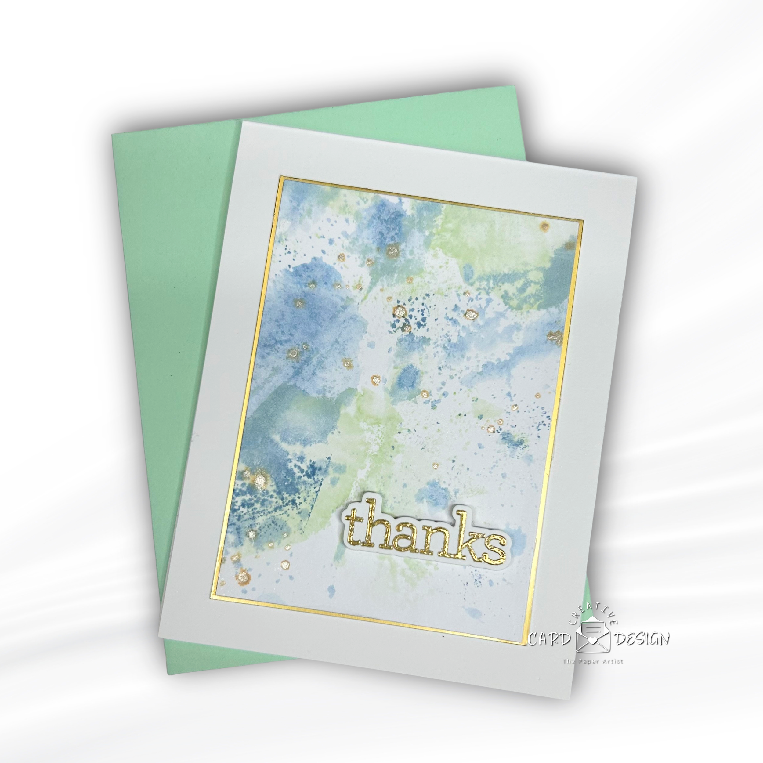 A Soft &amp; Elegant Boxed Set of Baby Shower Thank You Cards