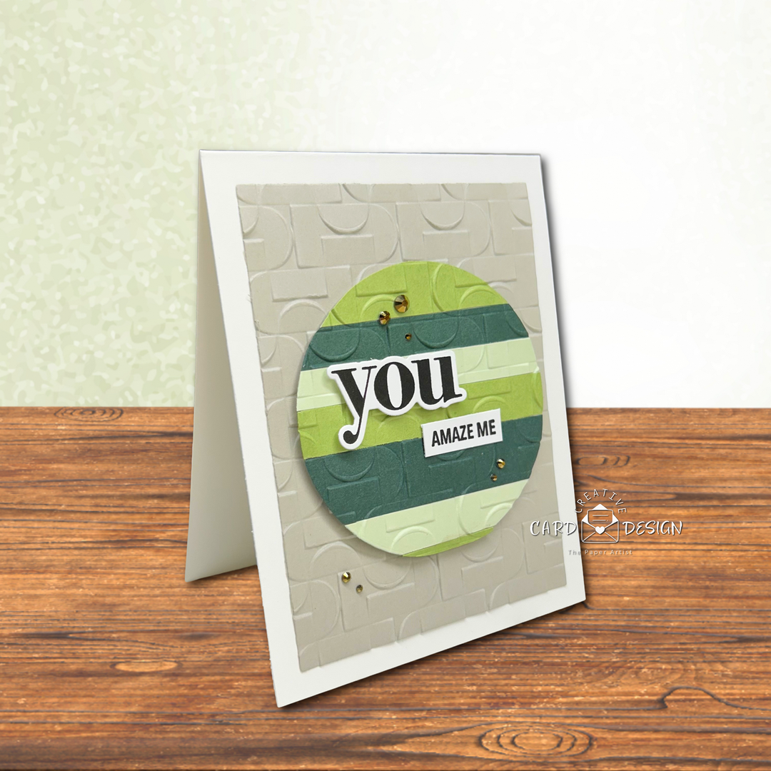 Spotlight Style: A Relaxing Way to Create a Masculine Card