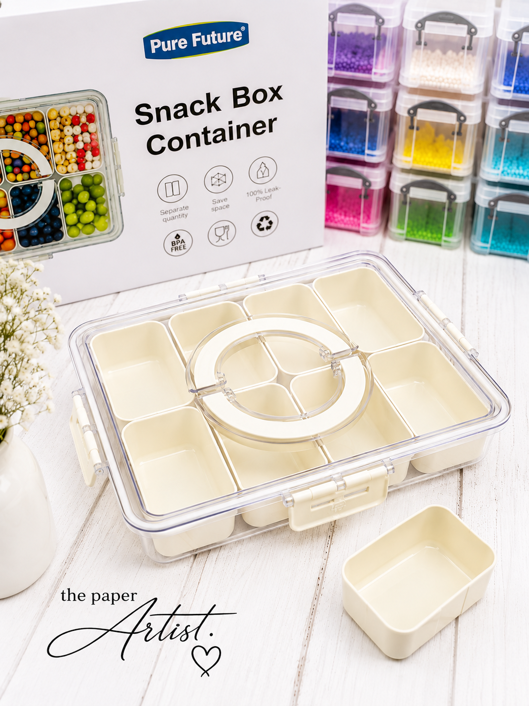 I Organized My Beads… and Somehow Needed a Snackle Box