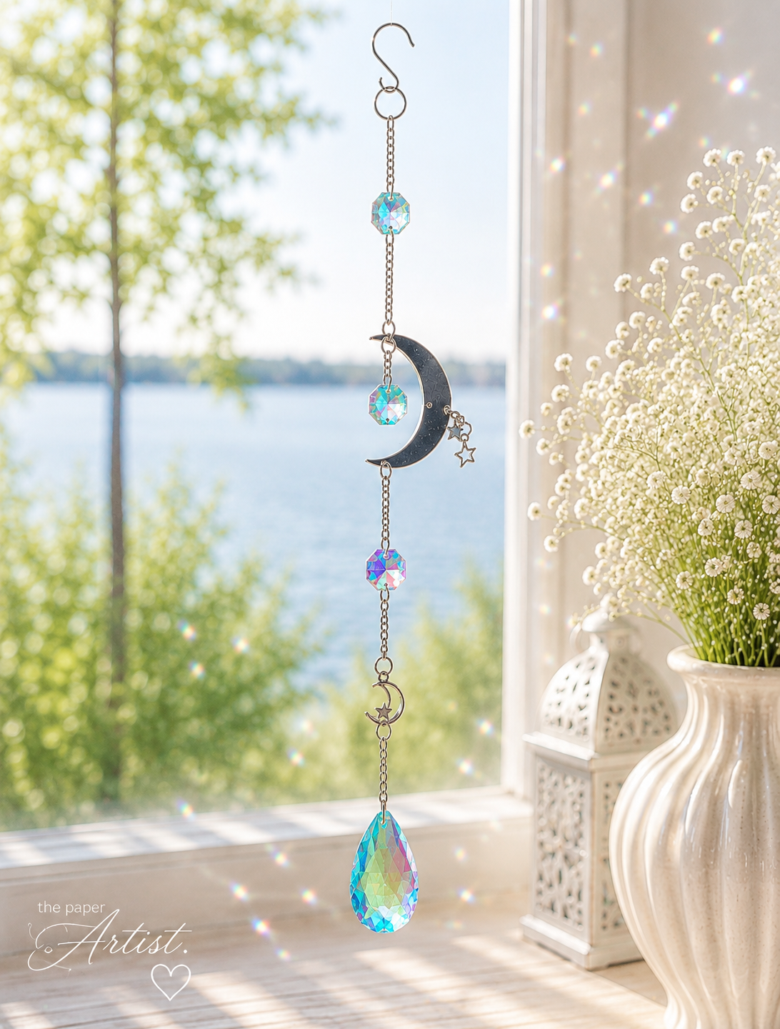 Rainy Day, Coffee &amp; Crystals: My First Adventure Making Sun Catchers