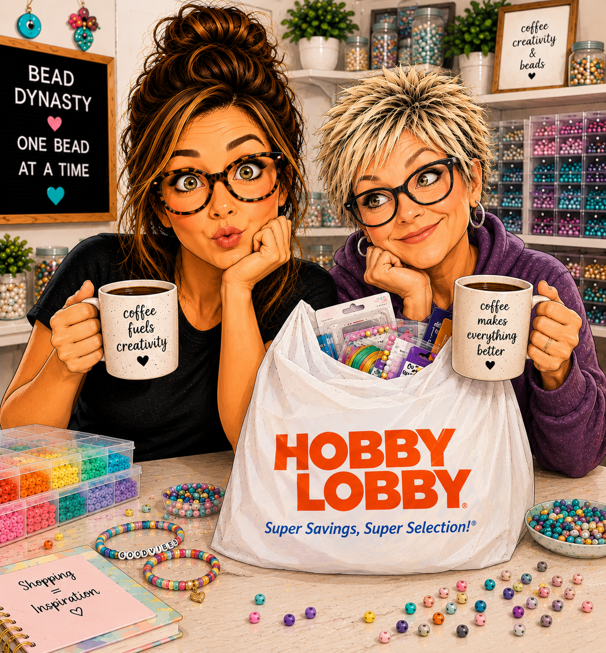 Craft Room Barb Is Back… And She Brought the Hobby Lobby Bag