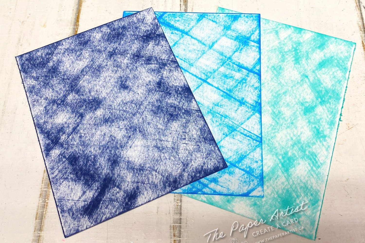 How To Make Quick Patterned Paper — Creative Card Design - with The ...