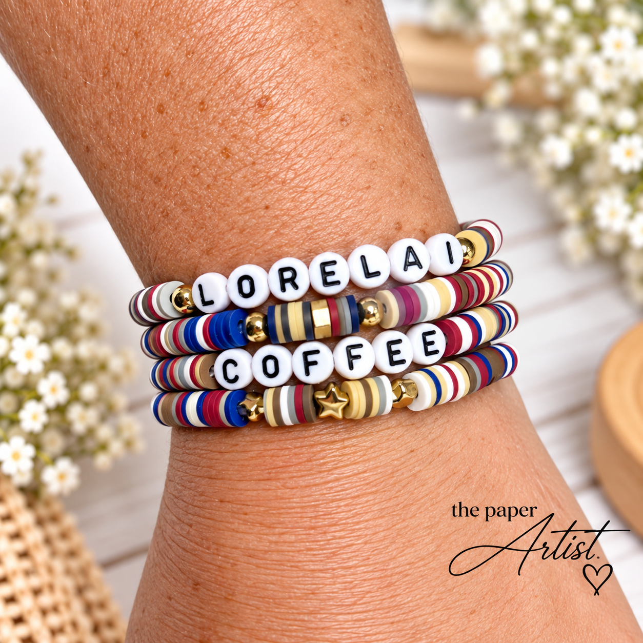 Lorelai Coffee Bracelet Stack – Gilmore Girls Inspired