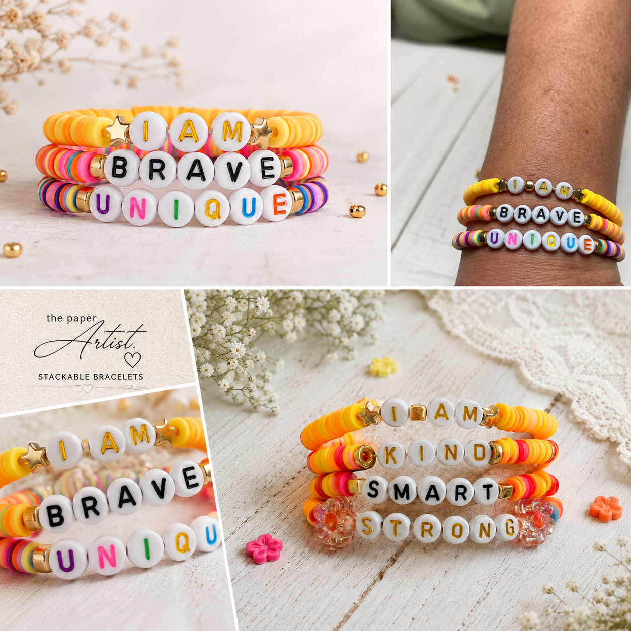 Empowerment Stackable Bracelet Set