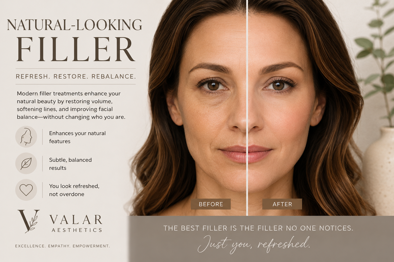 Natural-Looking Filler: The Art of Refreshing, Not Changing, Your Appearance