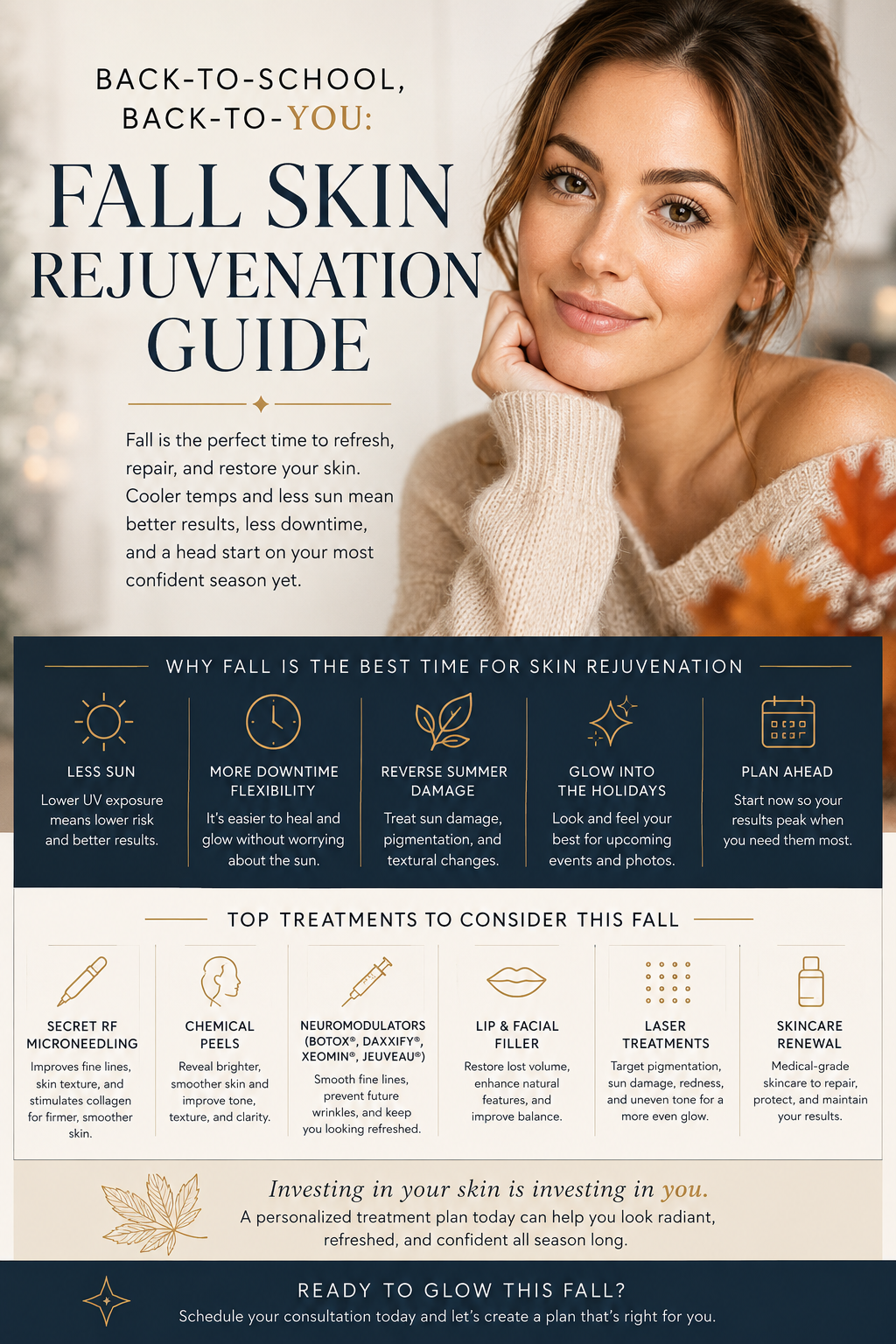 Back-to-School, Back-to-You: Your Fall Skin Rejuvenation Guide