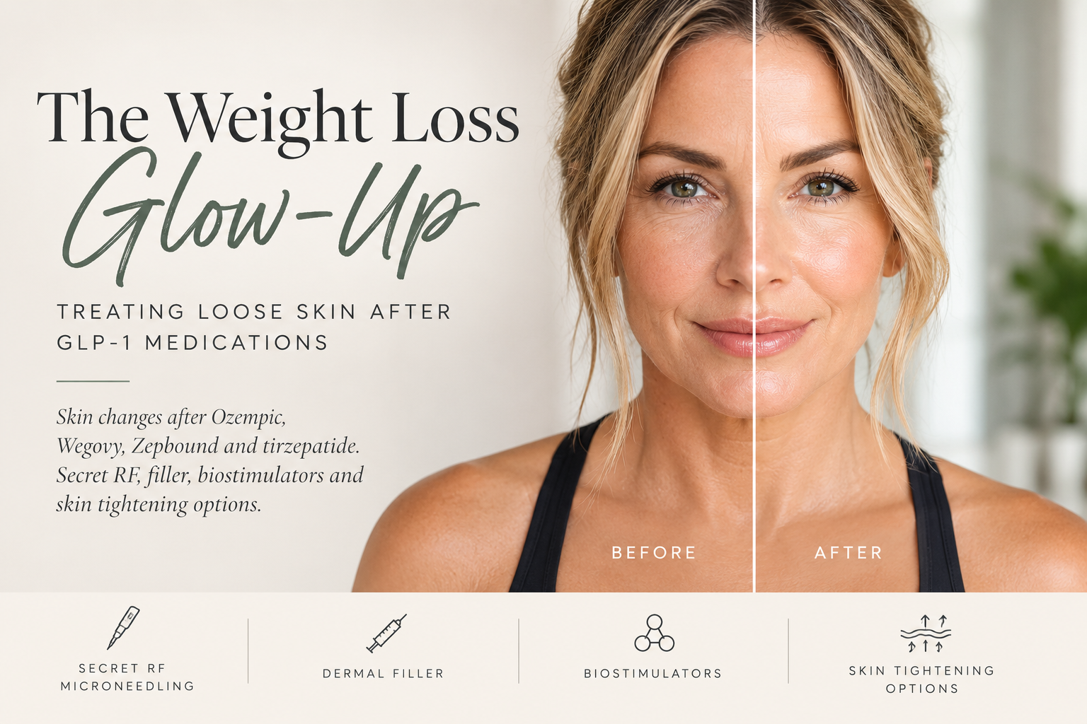The Weight Loss Glow-Up: Treating Loose Skin After GLP-1 Medications