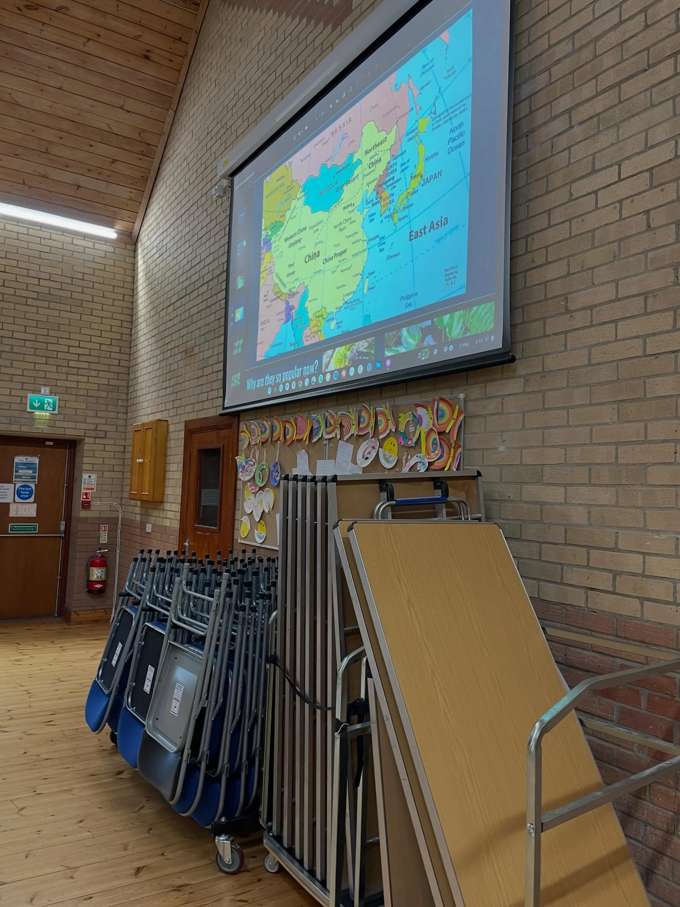 All set for our talk to Kilham gardening club.