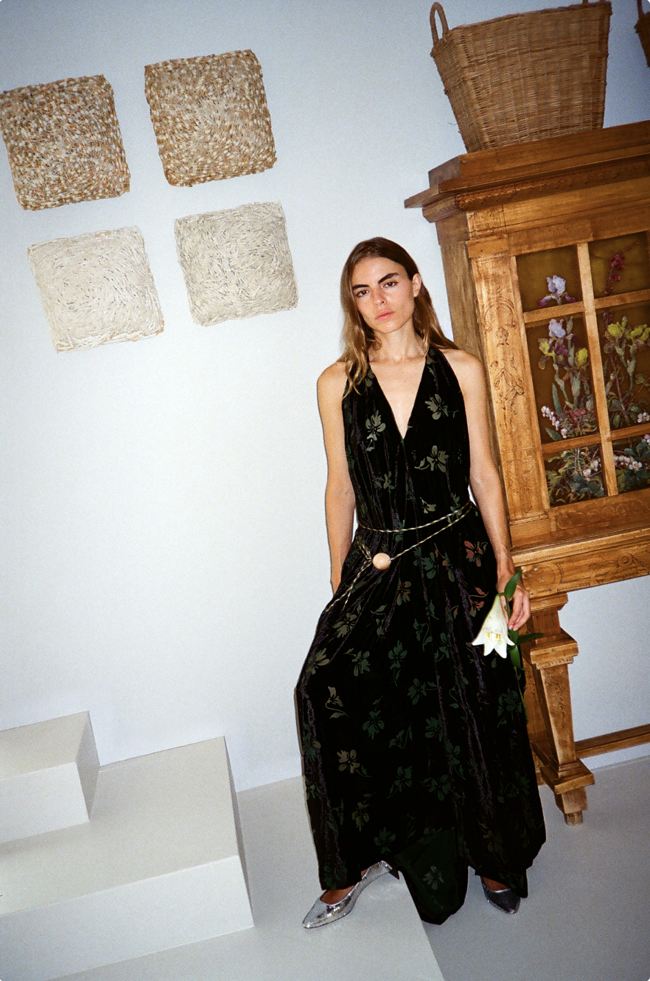 Velvet Parachute Dress