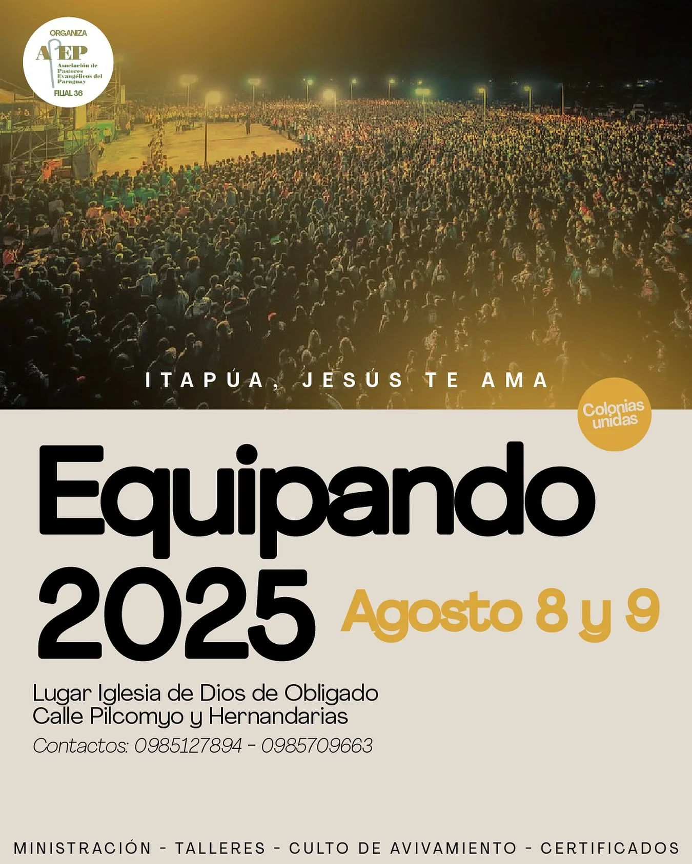 Equipando 2025 - Itapúa Jesús te Ama