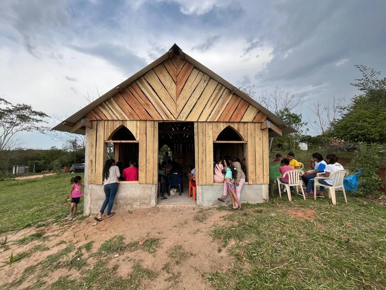 Ka’aguy Porã Poty celebra la apertura de su Nuevo Templo