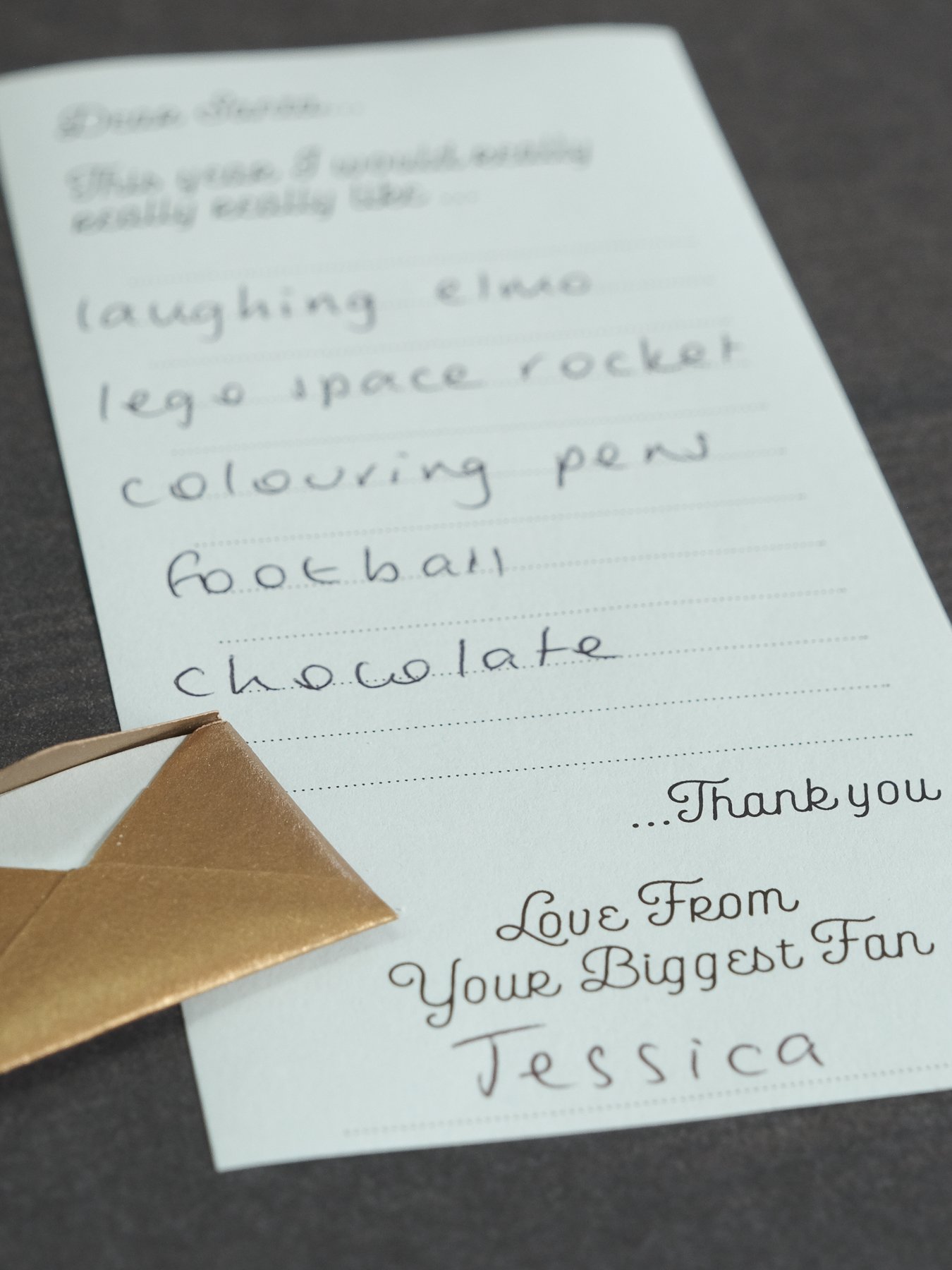 Dear Santa Wishing Bauble
