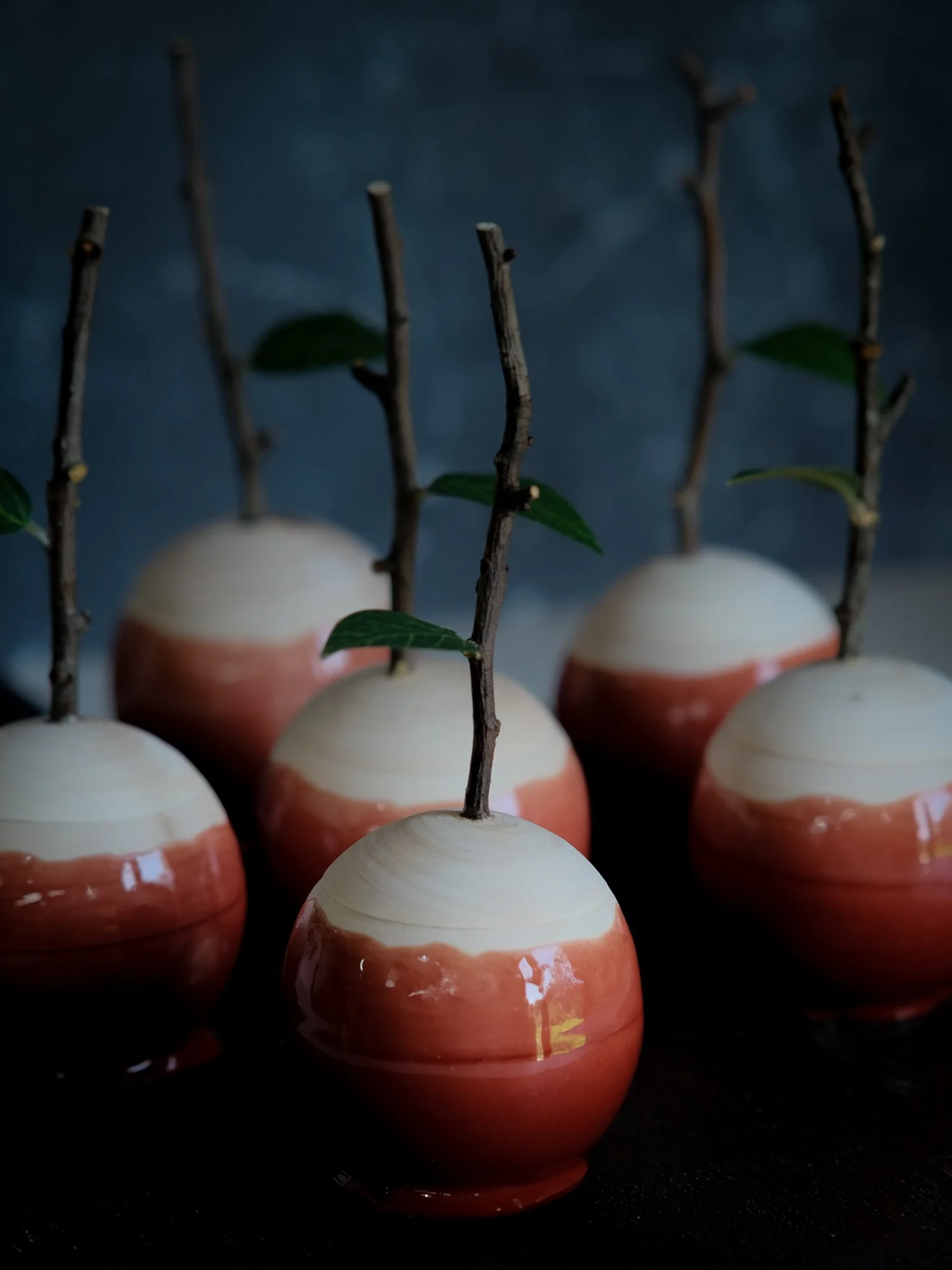 Secret surprise toffee apple autumn decoration