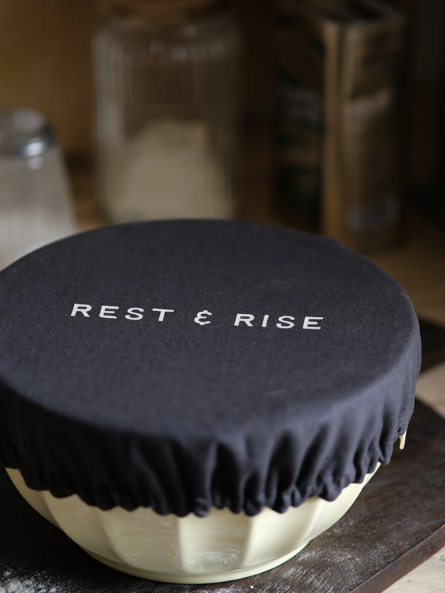 Reusable Fabric Proving Bowl Cover for Bread Making