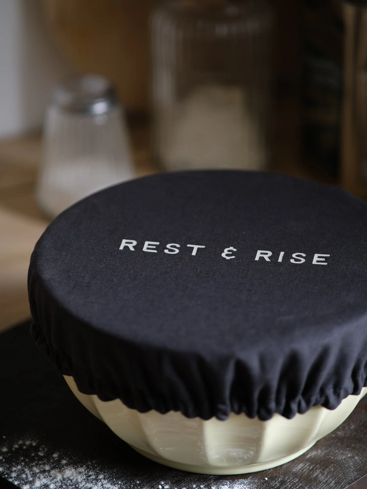 Reusable Fabric Proving Bowl Cover for Bread Making