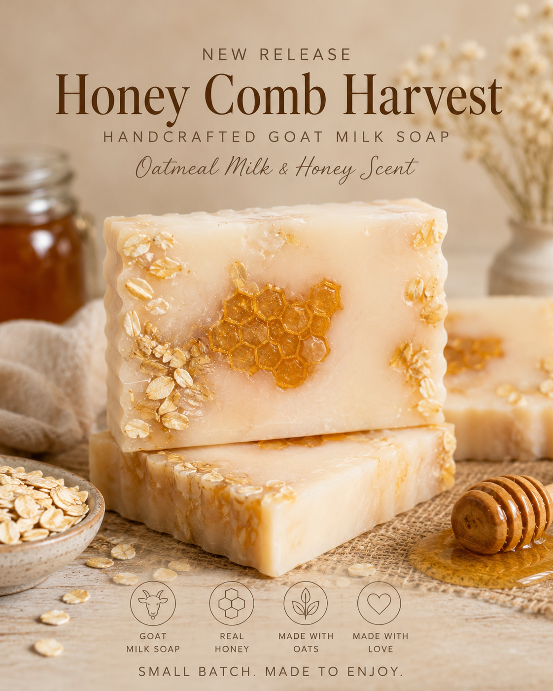 🍯 Honey Comb Harvest Soap 🐝