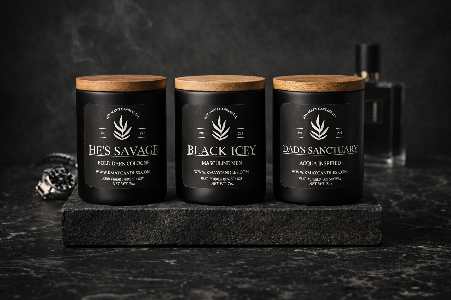 Men’s Collection Candle Gift Set - Kay-May’s Candles