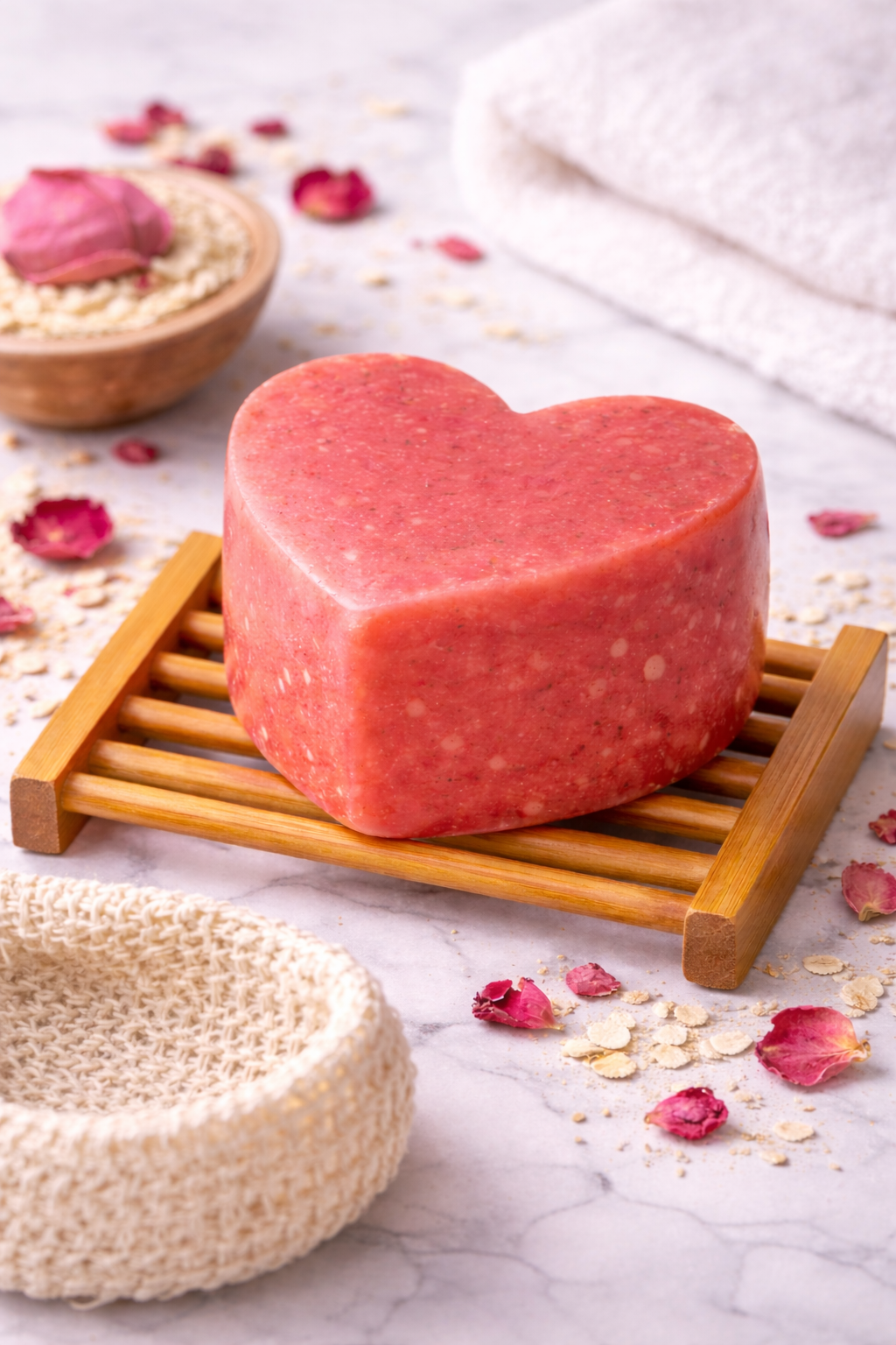 🌹 KayMays™ Donkey Milk & Oatmeal Soap- Love Spell