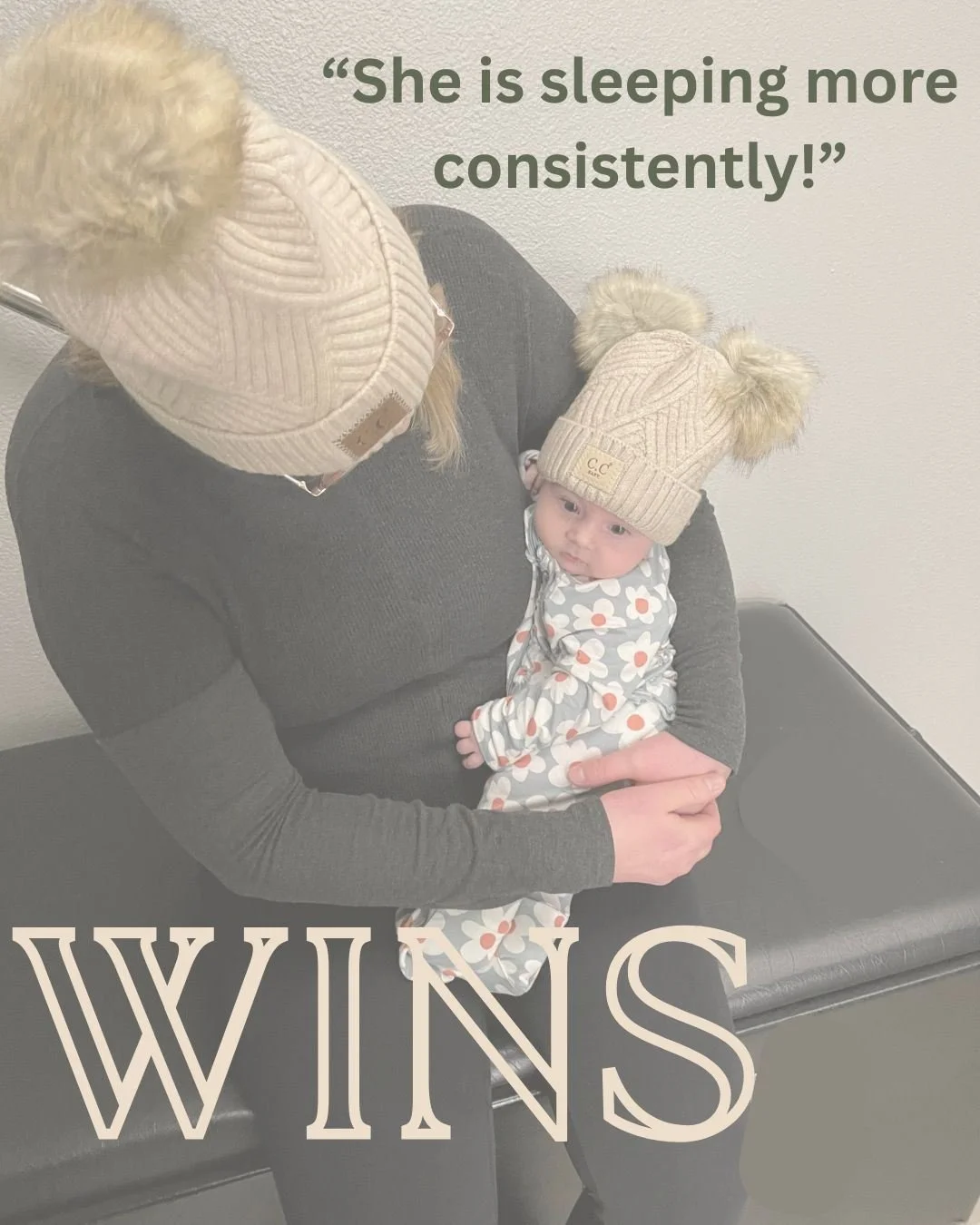 Sleeping more consistently is a meaningful win.
When a baby&rsquo;s nervous system is better regulated, the body can relax and settle more easily. Parents often notice longer stretches of sleep and smoother transitions between sleep cycles. These cha