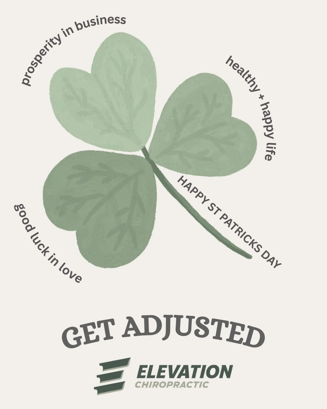 Who needs a pot of gold when you&rsquo;ve got a well-aligned spine? Get adjusted today! 
Feel lucky, move better, and enjoy the day!