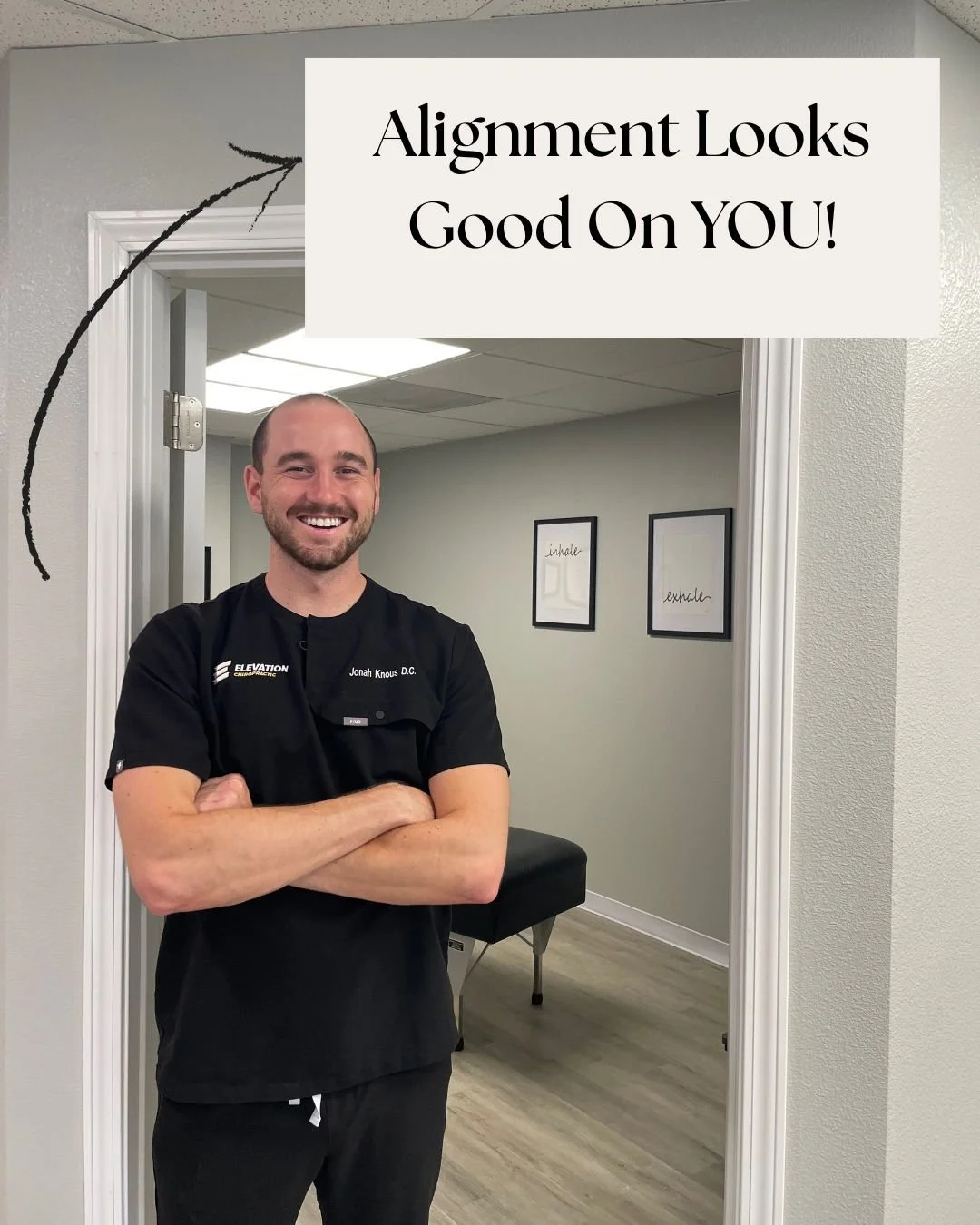 Hey YOU! Happy Tuesday, let's make it great

Alignment looks good on you! 
See you soon 
Monday-Thursday 9-1, 3-6 and Friday 9-1
515-461-3505
Elevationchiropracticankeny.com

#happytuesday❤️ #chiropracticfamilyankeny