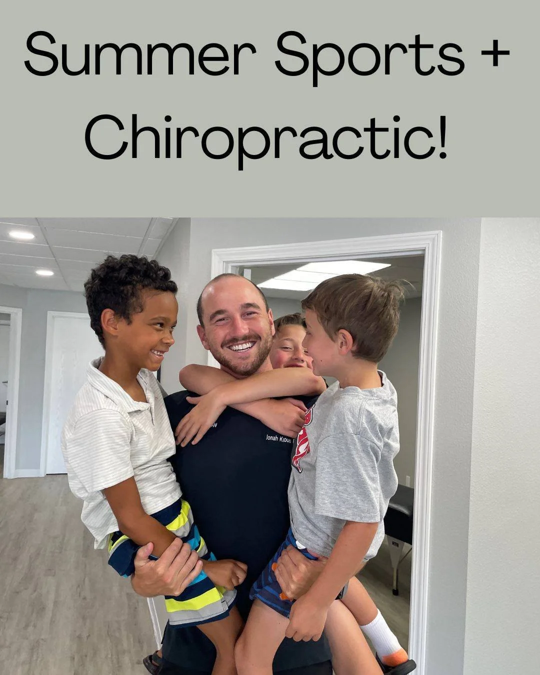 ⚾ Summer sports are here! From tee ball and baseball to soccer, softball, and all the backyard fun in between &mdash; your body is moving more this season.

Chiropractic care can help keep athletes feeling and performing their best by supporting mobi