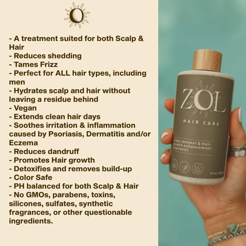 Scalp & Hair Treatment — Zol Hair Care