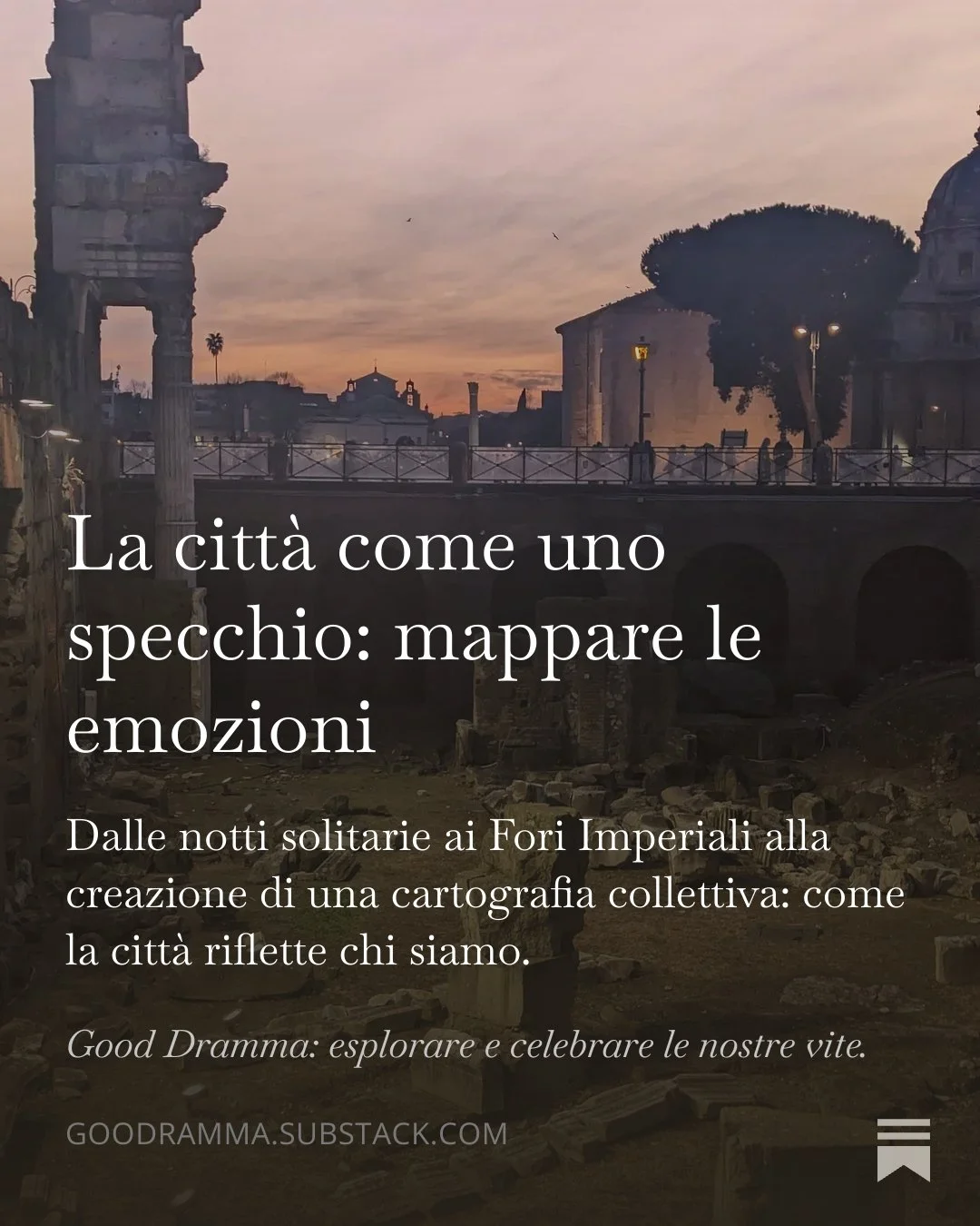 newsletter good dramma rome