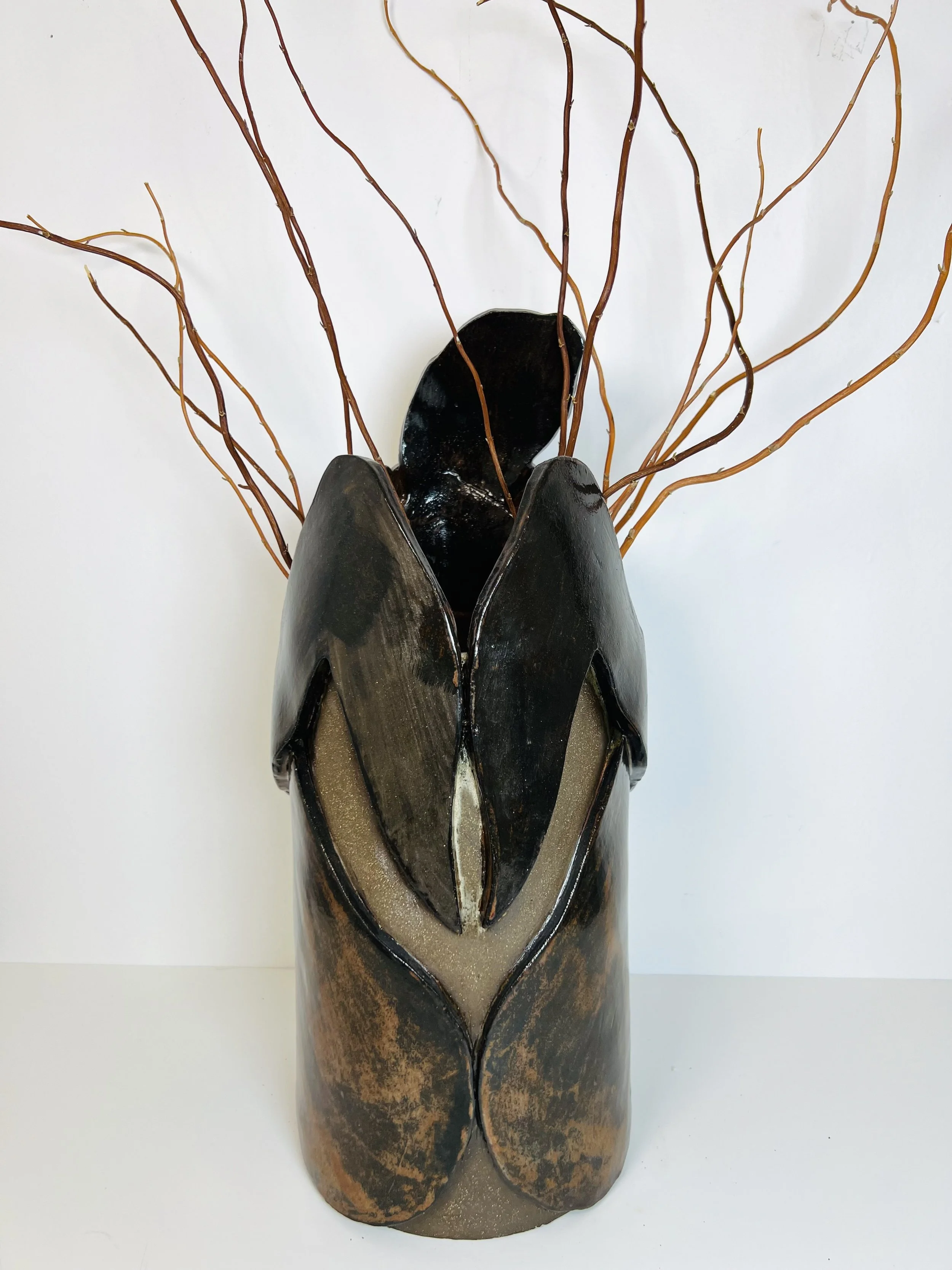 A Brazos, 2024 // Ceramic and glaze // 17 x 6 x 6 in