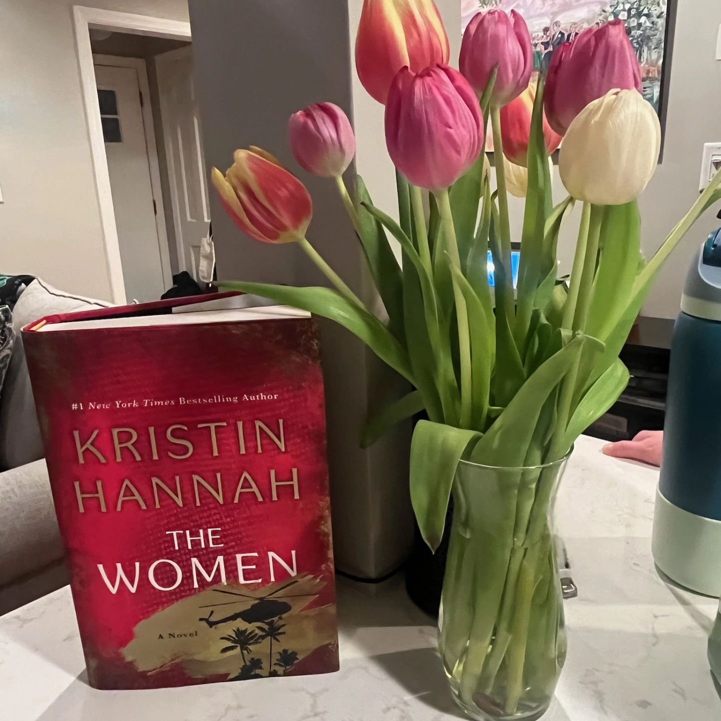 Another one &quot;in the books&quot;! 📚 For this month's book club, we read The Women by @kristinhannahauthor. 

Started only last year by a few passionate readers in our club, members come together to chat, snack, and give back. Each time we collec