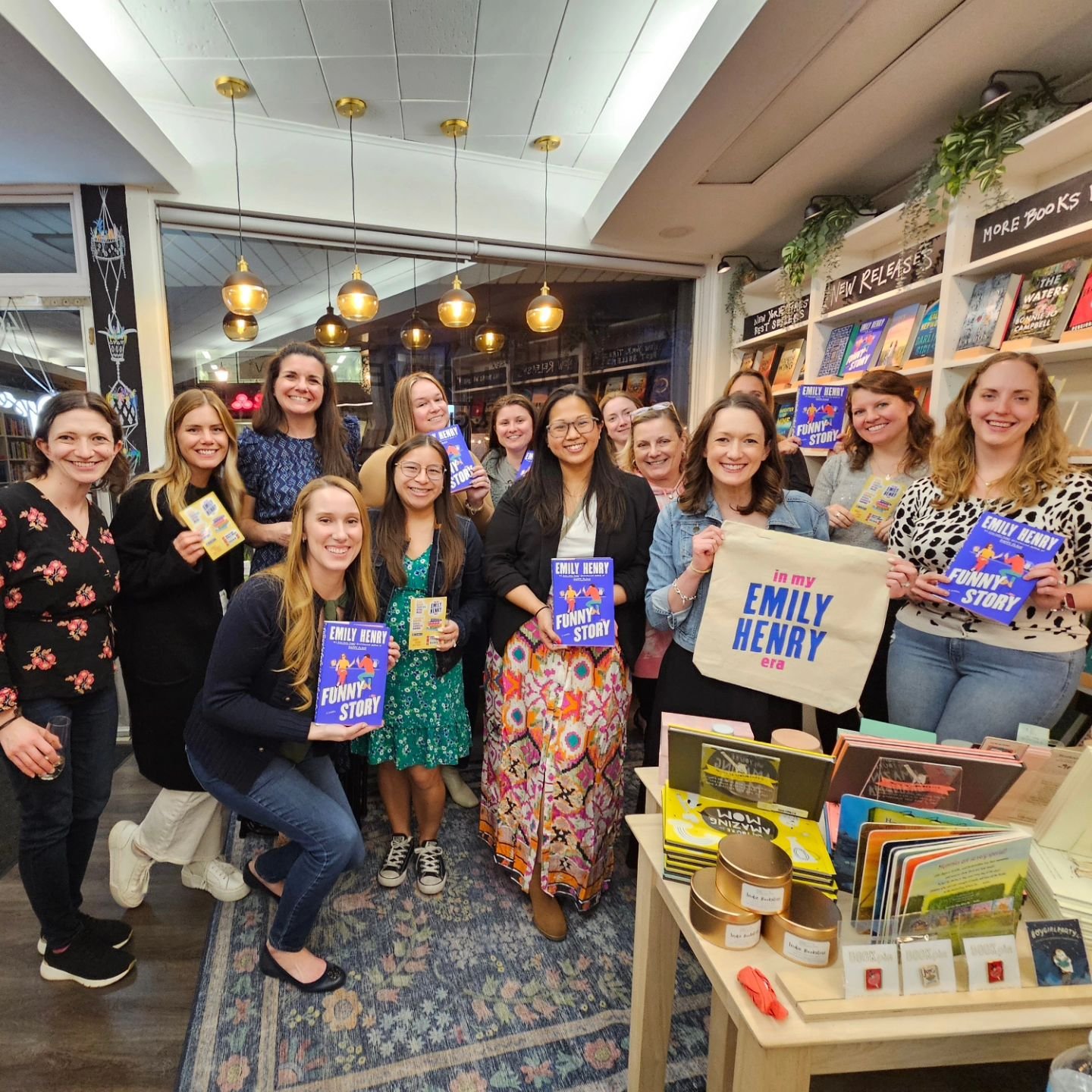 Thank you @collectivebookstore for inviting us to a @emilyhenrywrites #funnystory book release party! Can't wait to read this for our next book club. 

Our relationship with The Collective Bookstore goes back to when they kindly helped us purchase bo